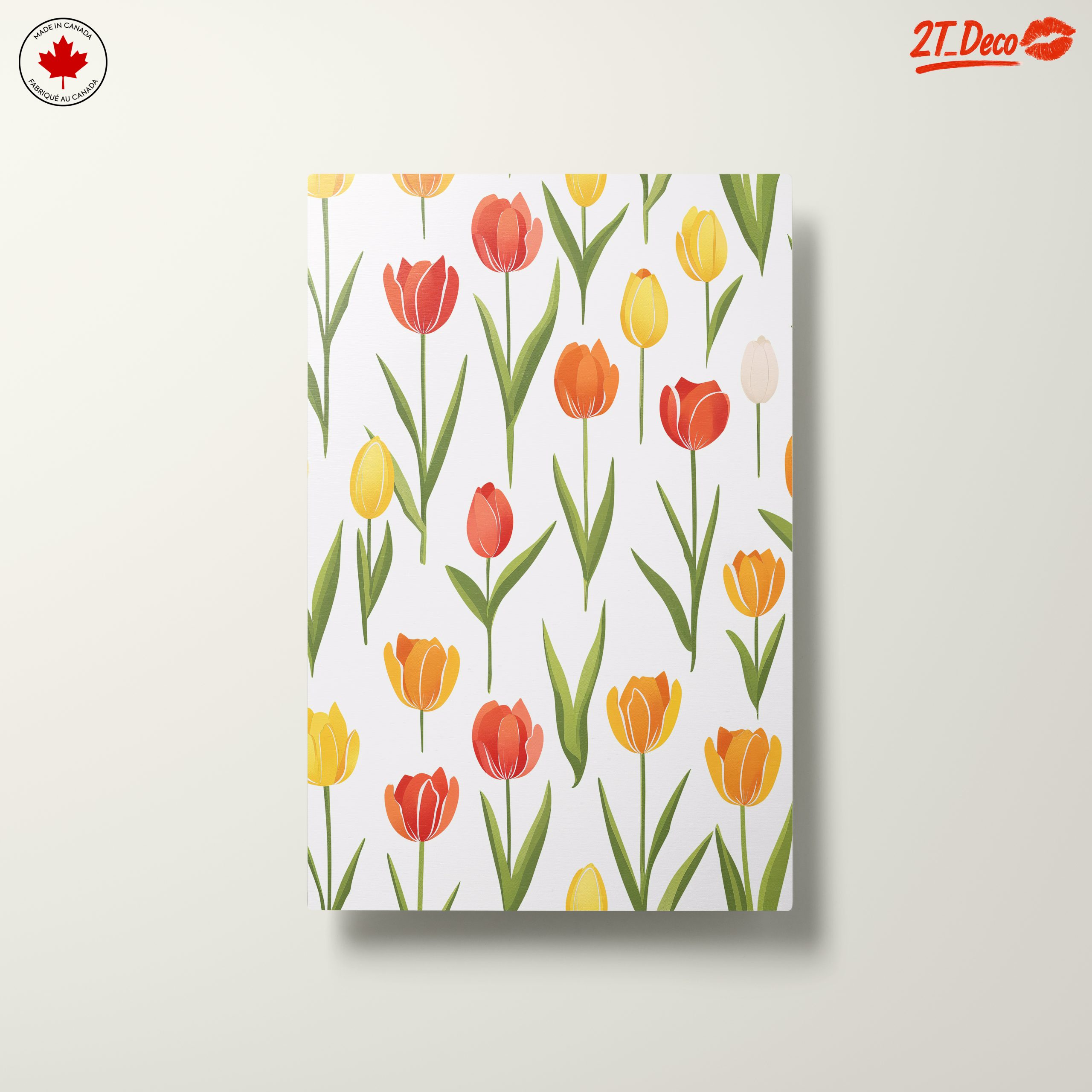 Colorful Tulip Floral Design - Image 10