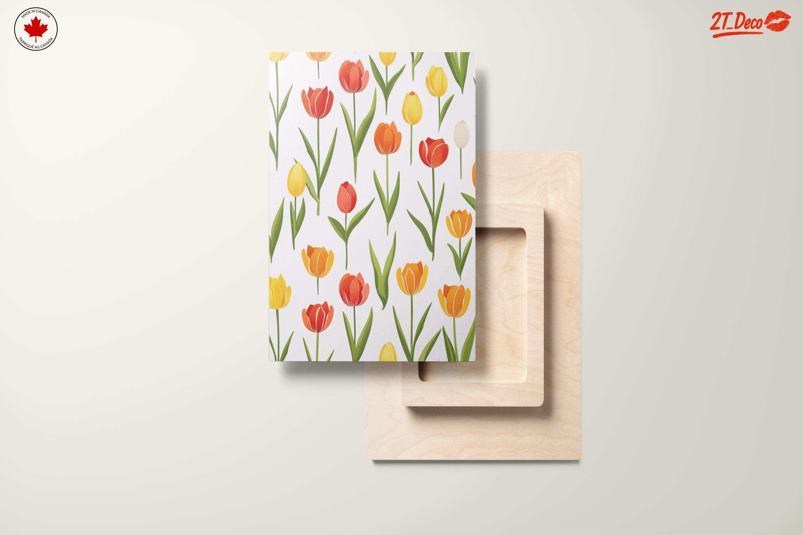 Colorful Tulip Floral Design - Image 11