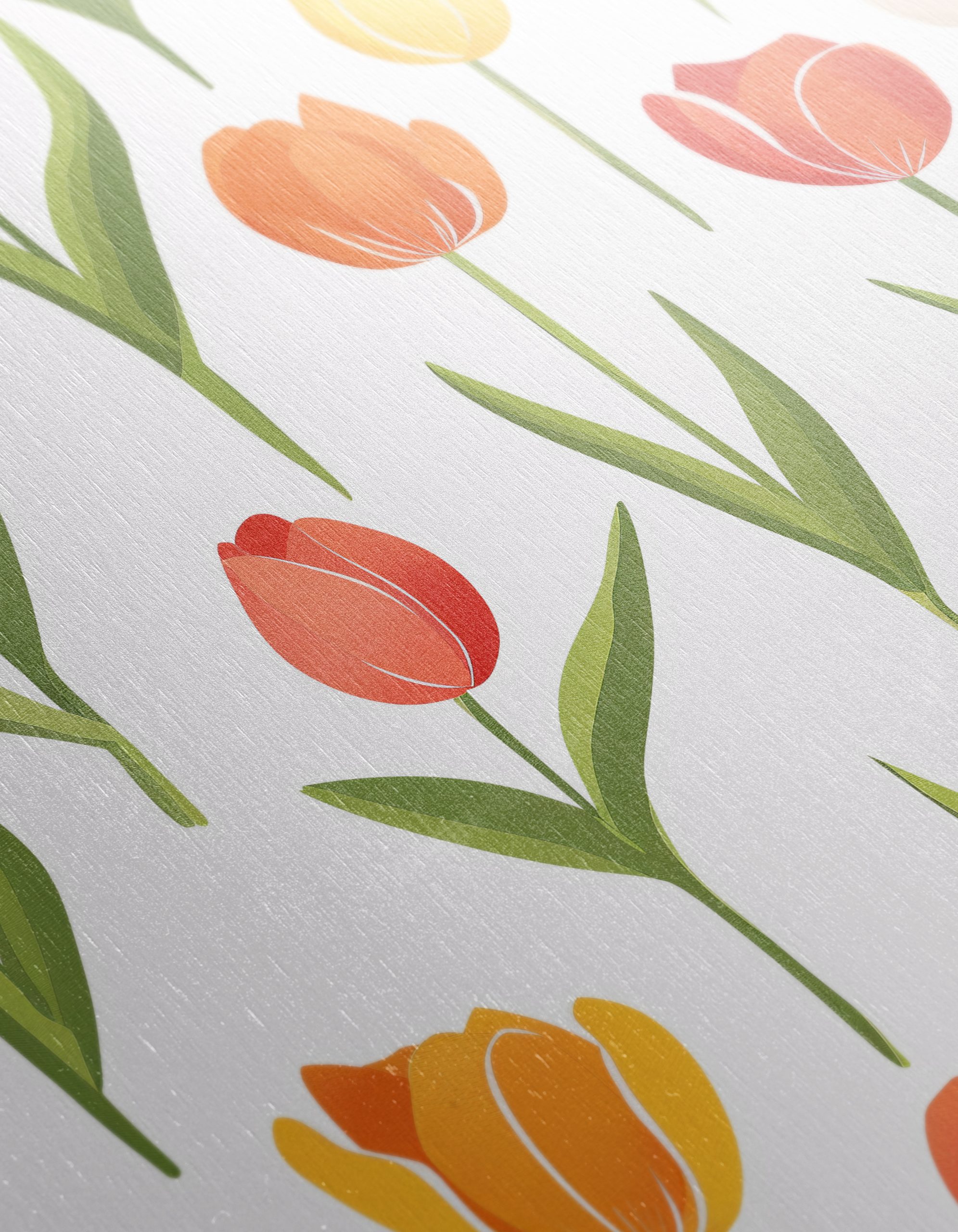 Colorful Tulip Floral Design - Image 12