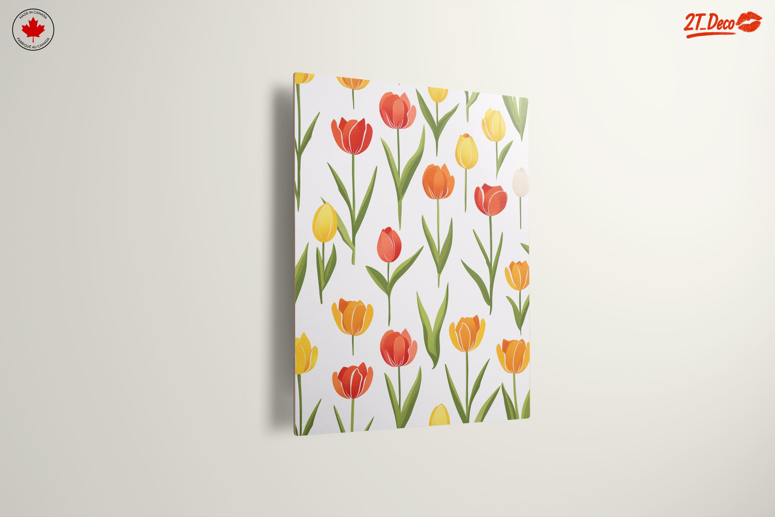 Colorful Tulip Floral Design - Image 13
