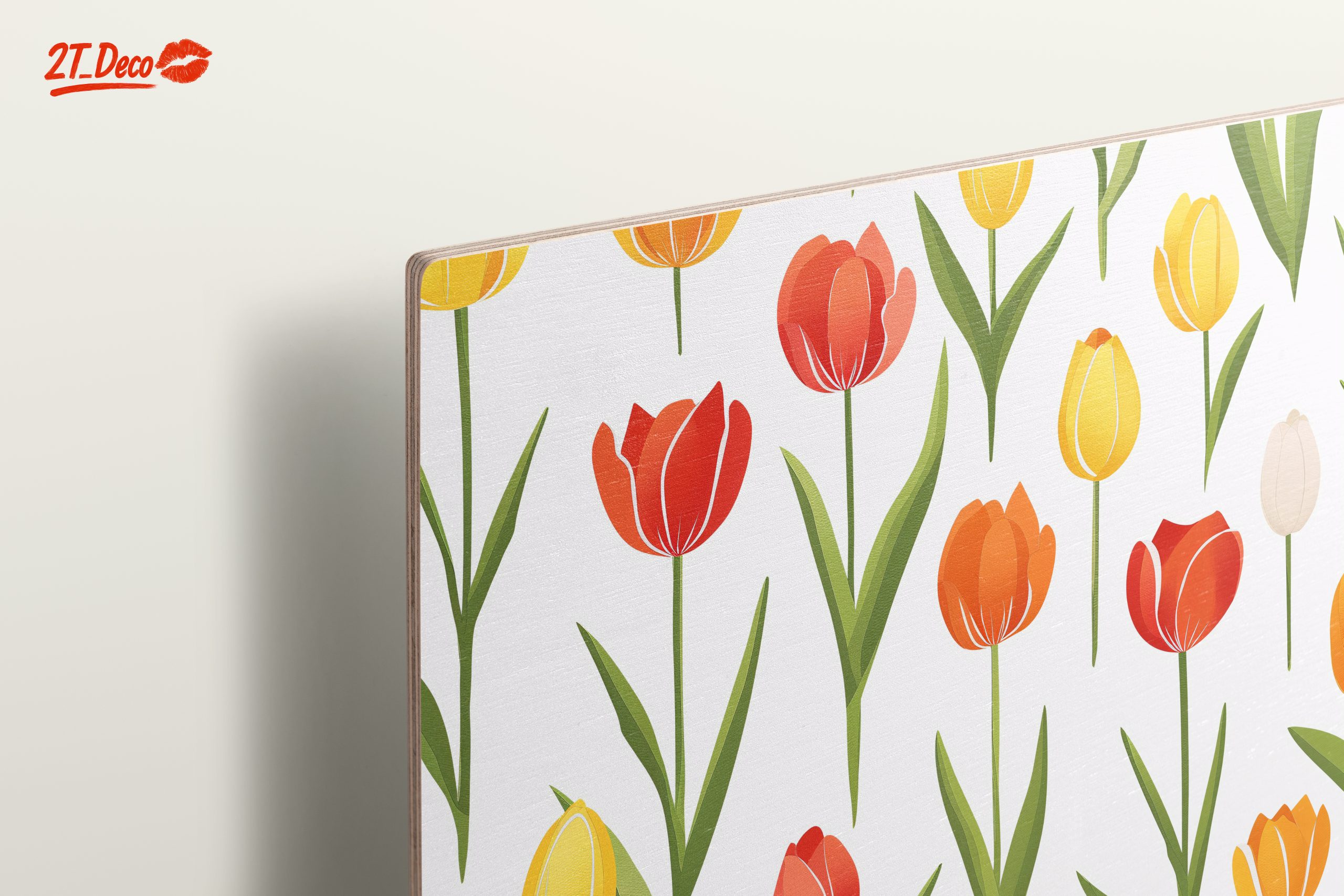 Colorful Tulip Floral Design - Image 15