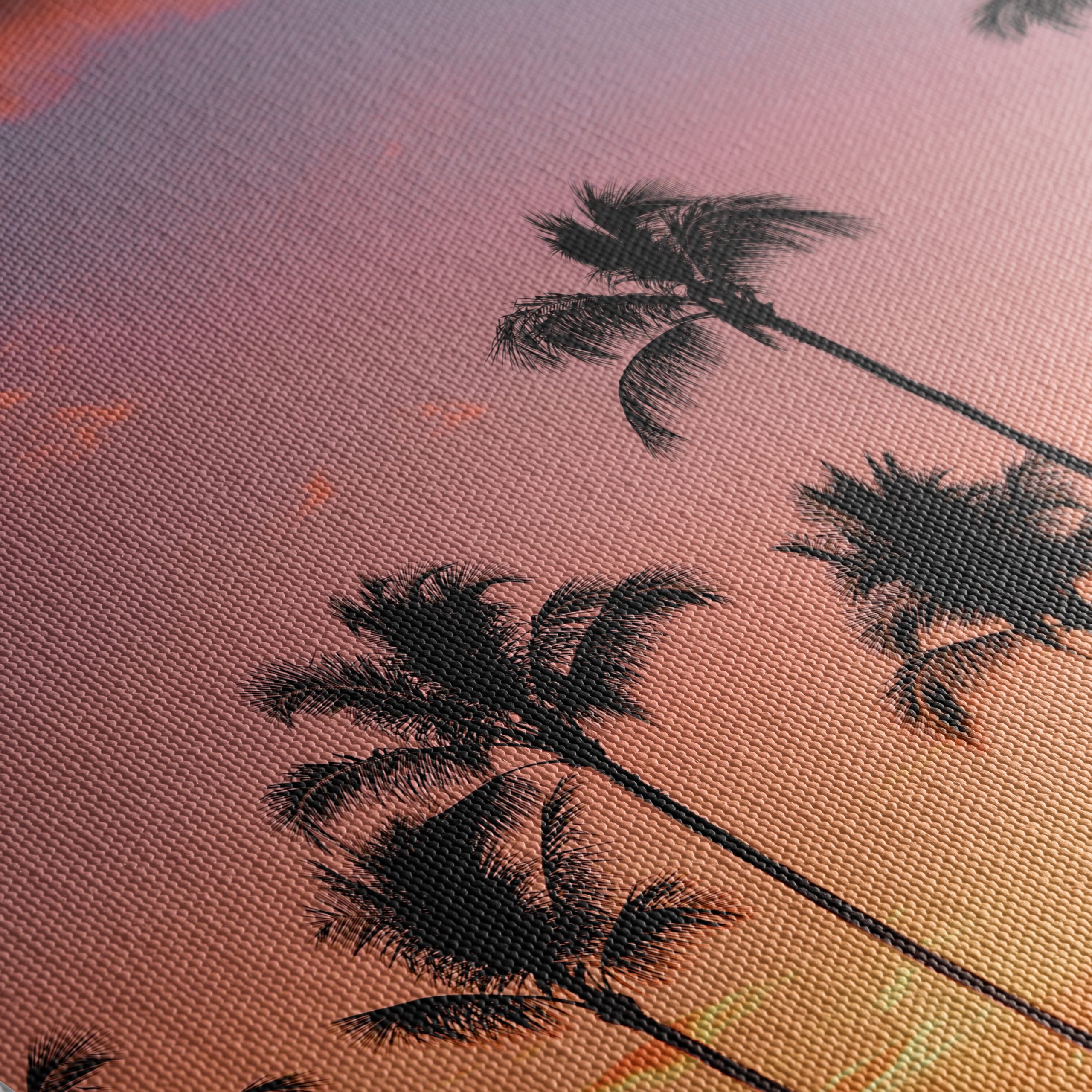 Tropical Sunset with Palm Trees - Image 5