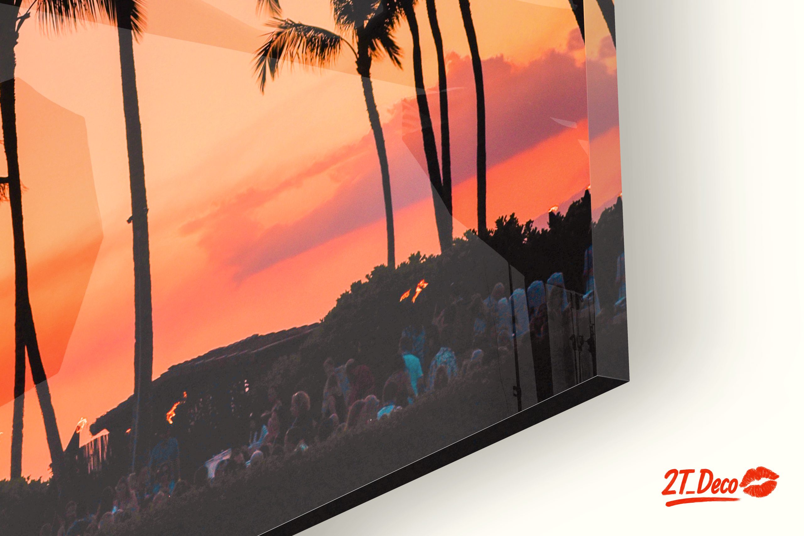 Tropical Sunset with Palm Trees - Image 9