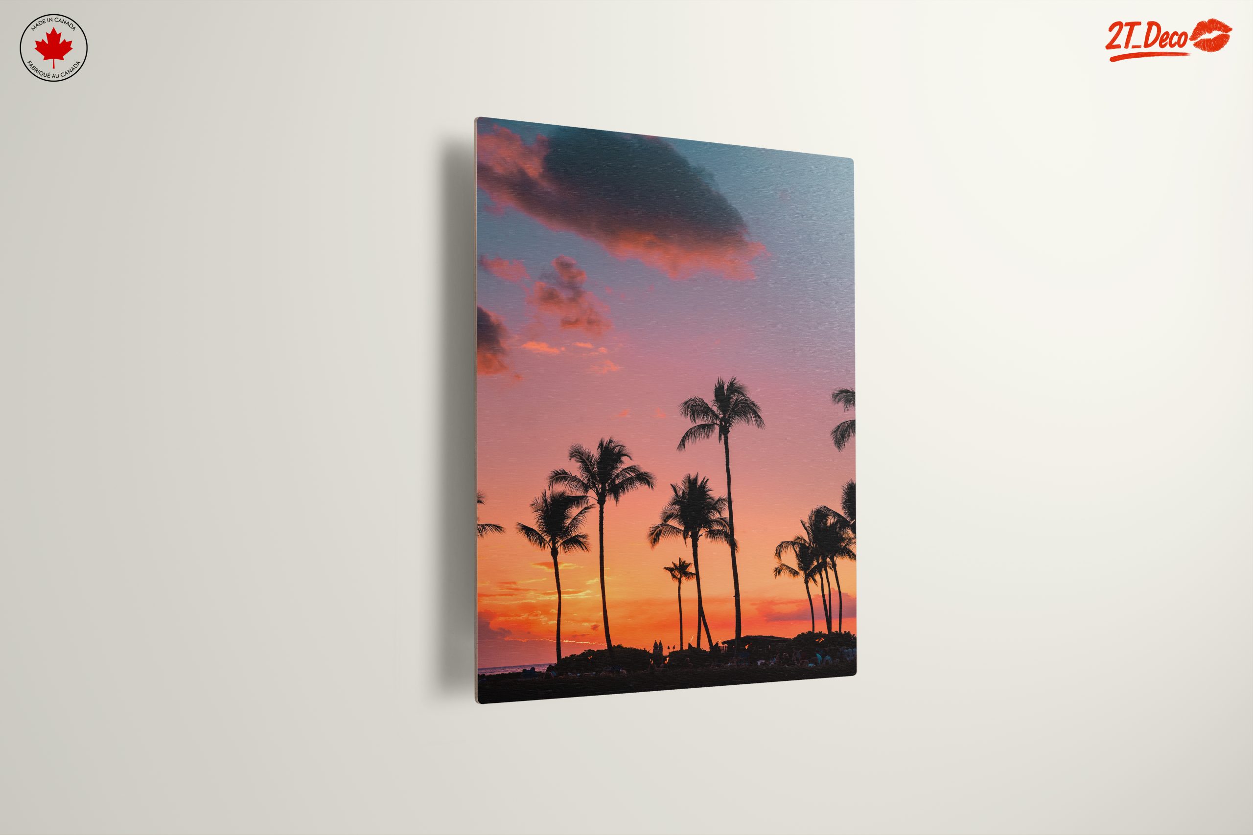 Tropical Sunset with Palm Trees - Image 13