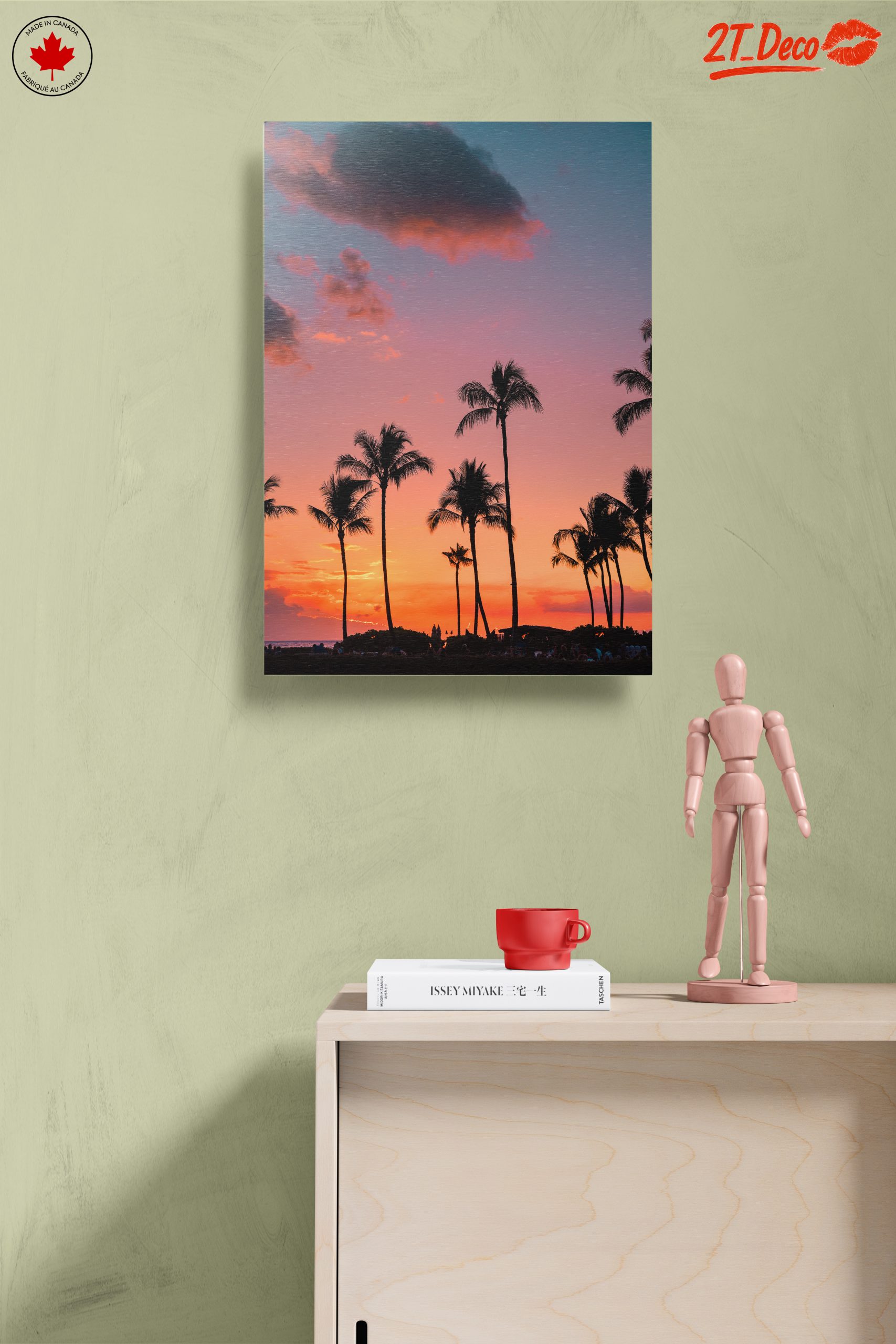 Tropical Sunset with Palm Trees - Image 14