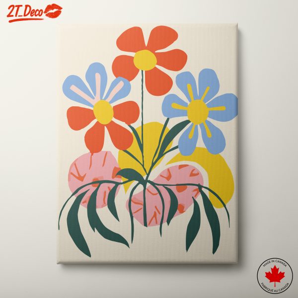Vibrant Floral Artwork for Home Decor 3
