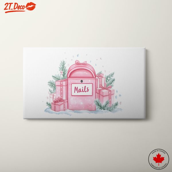 Whimsical Christmas Mailbox with Gifts