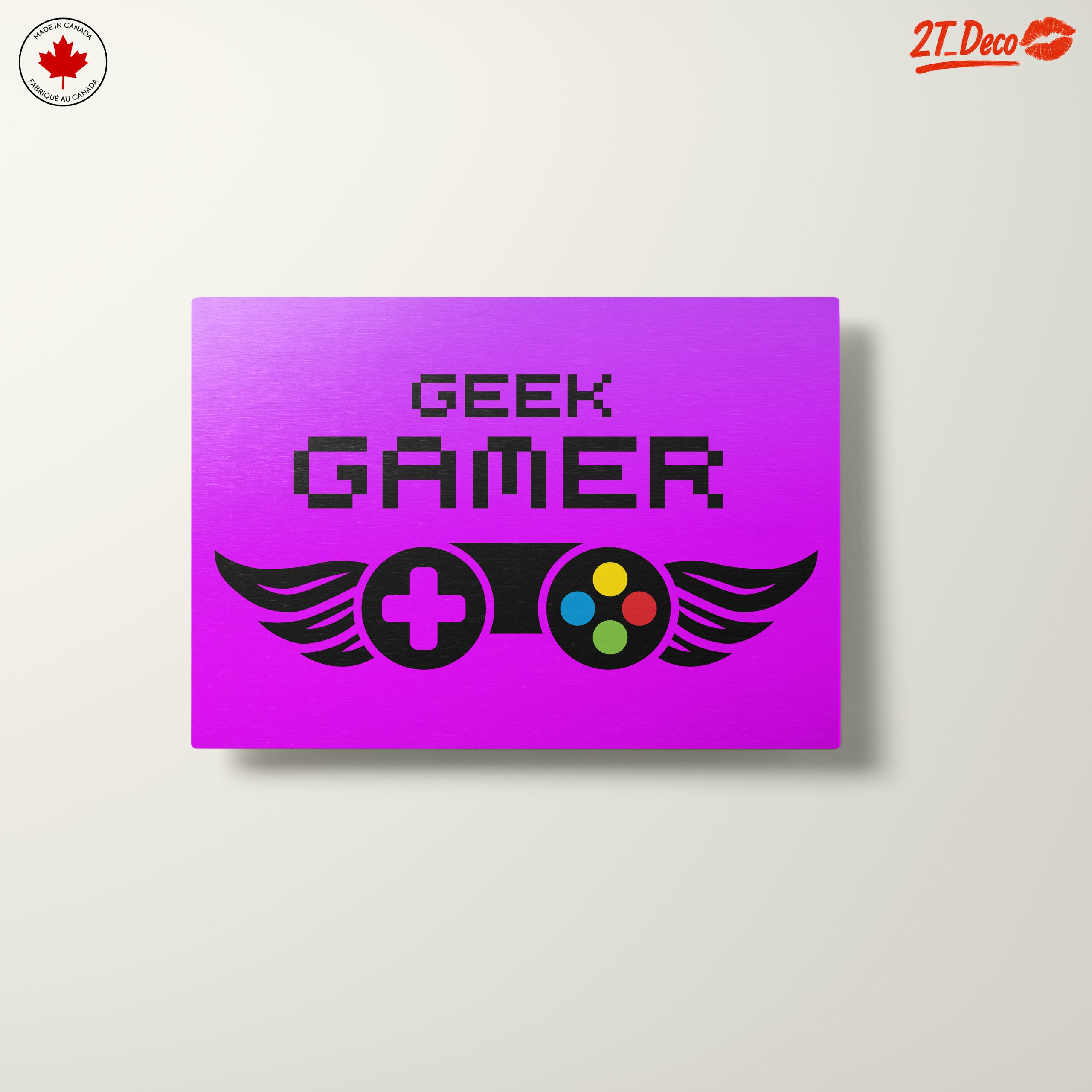 Geek Gamer Art with Colorful Controller - Image 10