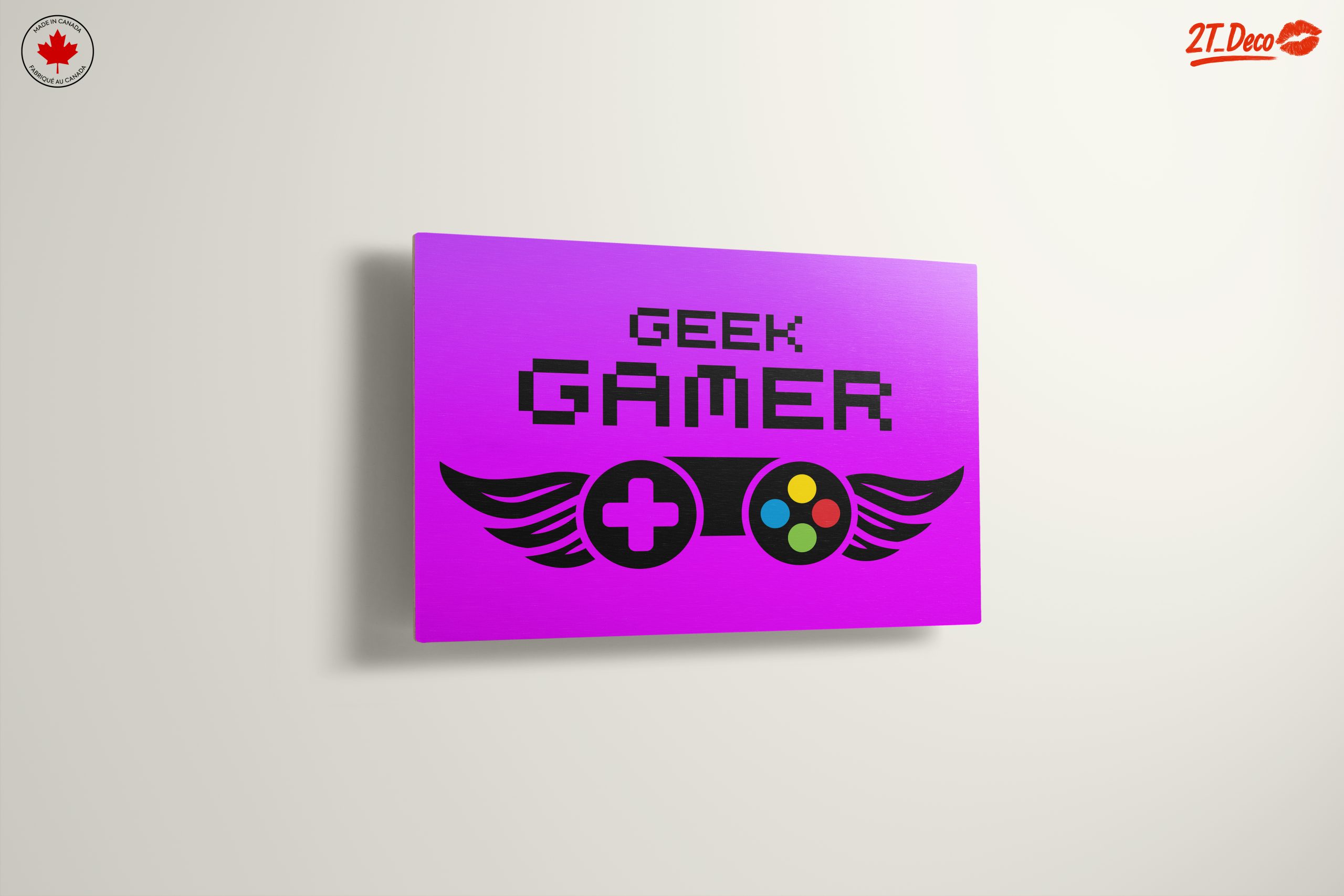 Geek Gamer Art with Colorful Controller - Image 13