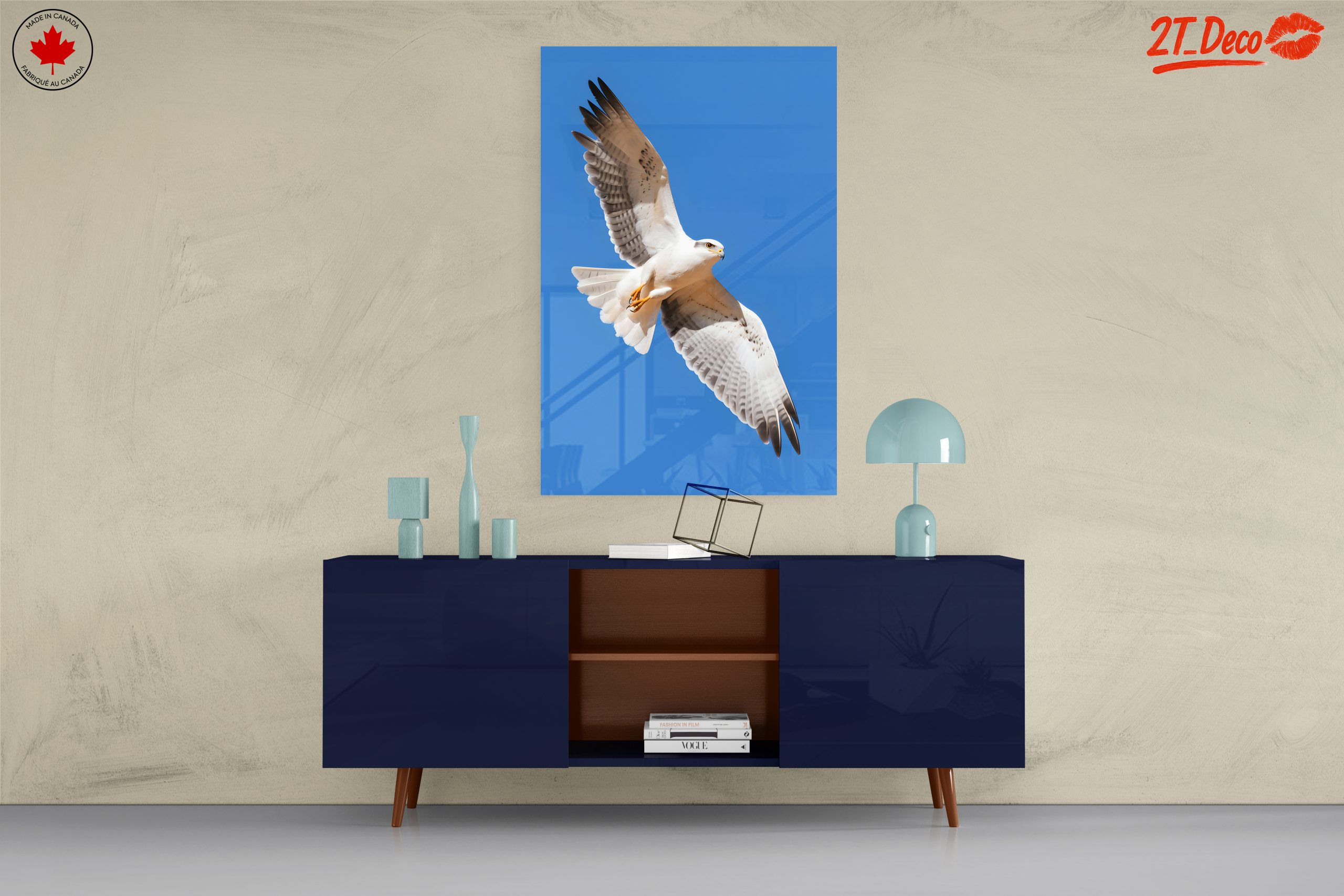 Majestic Eagle in Flight Wall Art 3 - Image 8