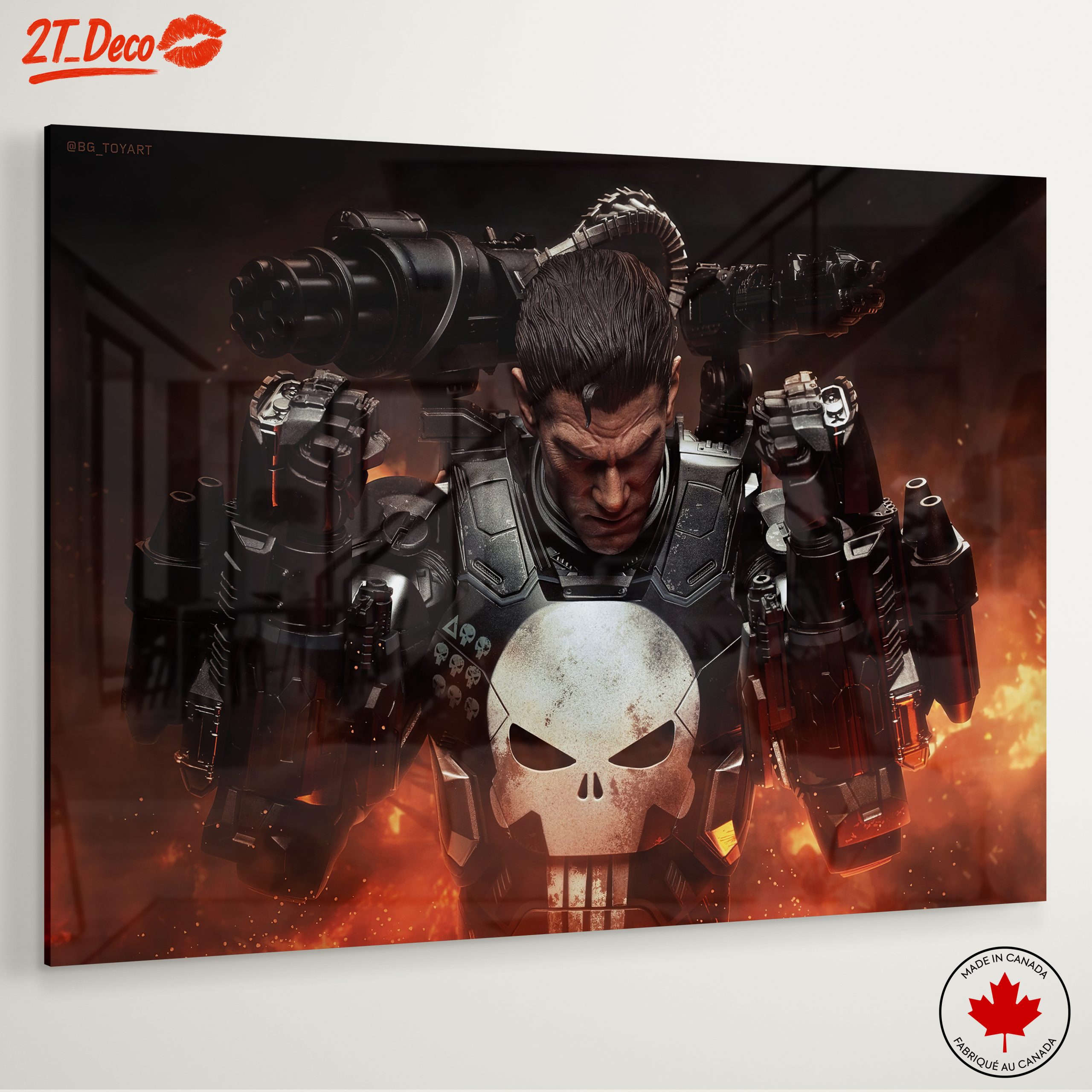 Fierce Marvel Punisher Wall Art - Image 6