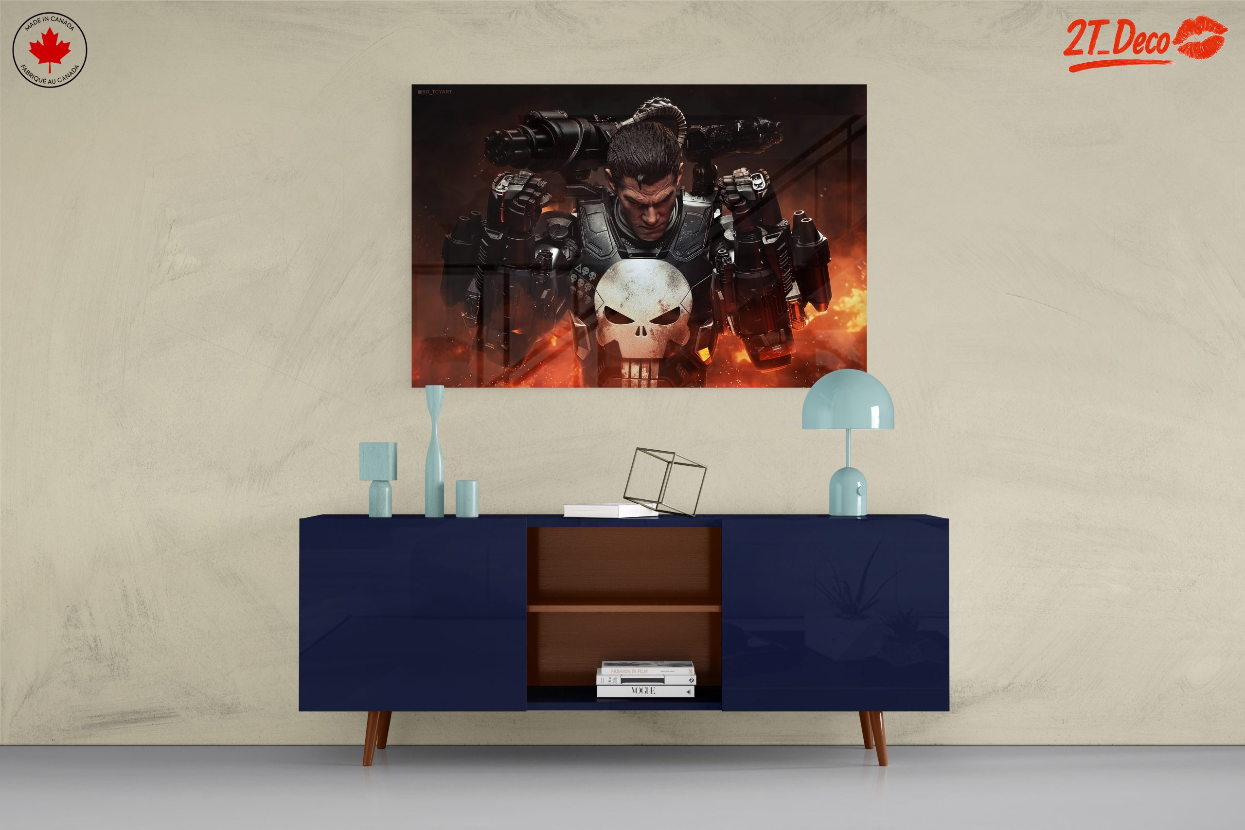 Fierce Marvel Punisher Wall Art - Image 8