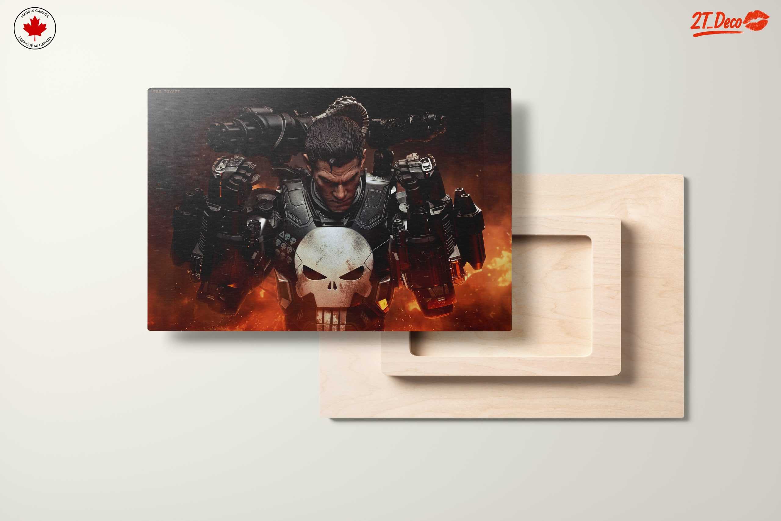 Fierce Marvel Punisher Wall Art - Image 11