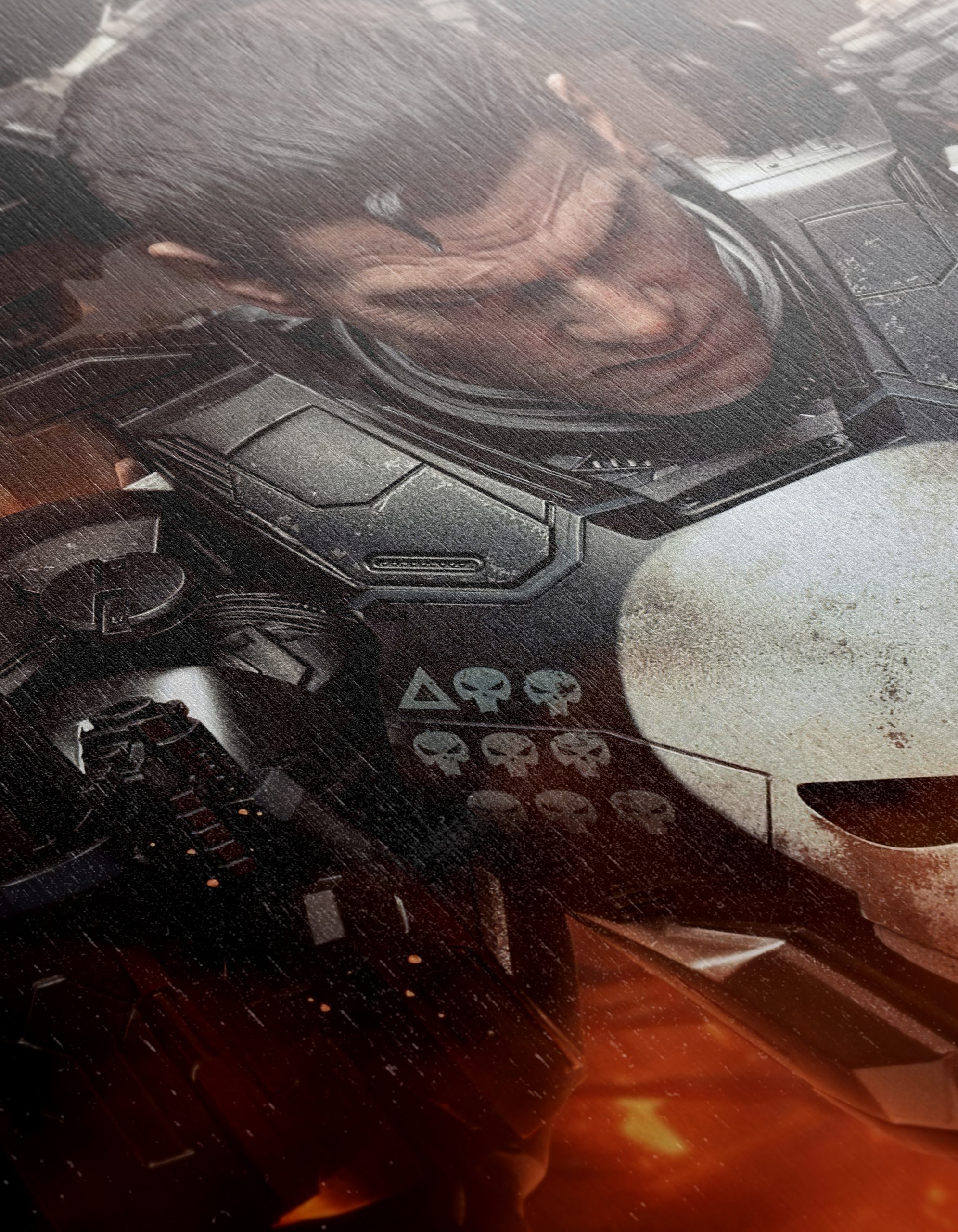 Fierce Marvel Punisher Wall Art - Image 12