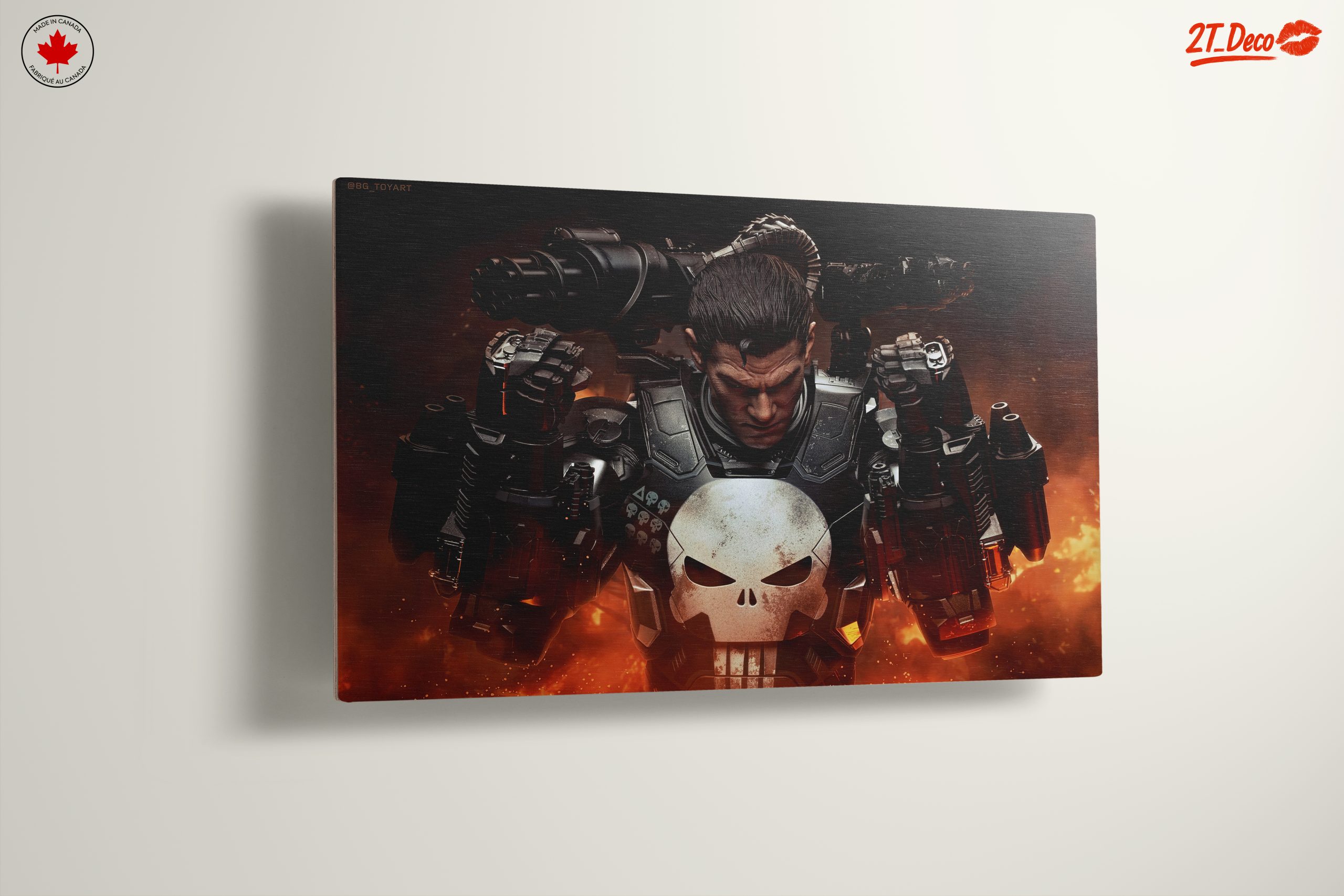 Fierce Marvel Punisher Wall Art - Image 13