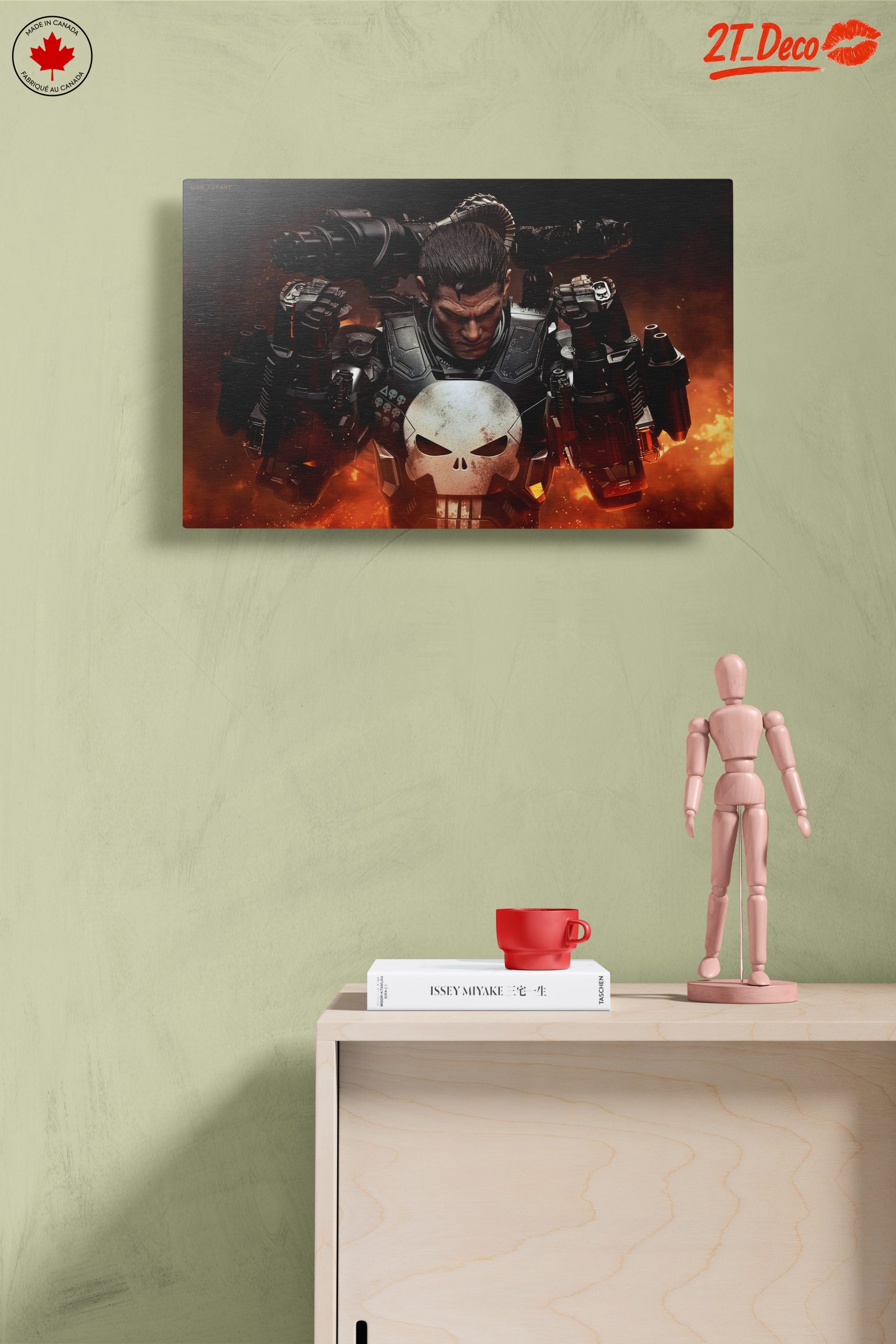 Fierce Marvel Punisher Wall Art - Image 14