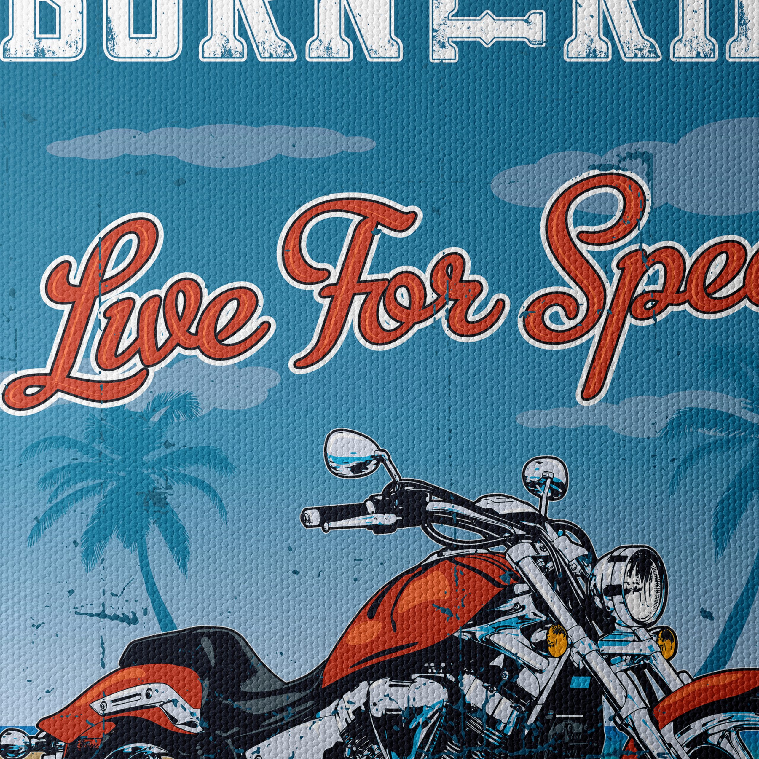 Born to Ride Motorcycle Art - Image 4