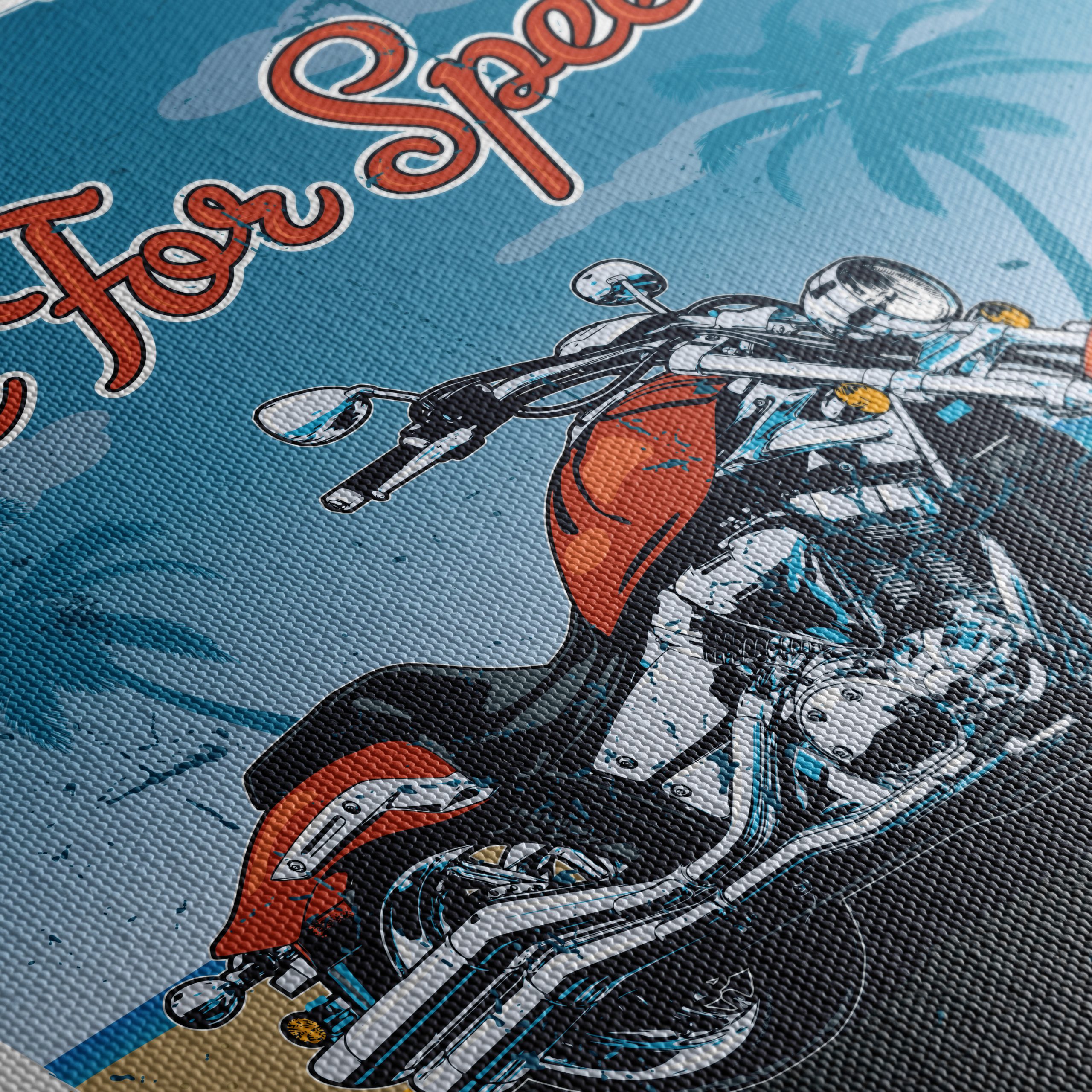 Born to Ride Motorcycle Art - Image 5