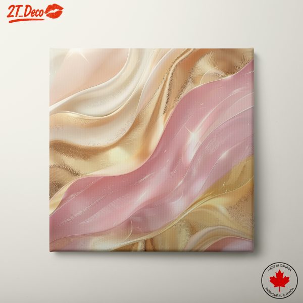 Flowing Abstract Texture in Soft Hues