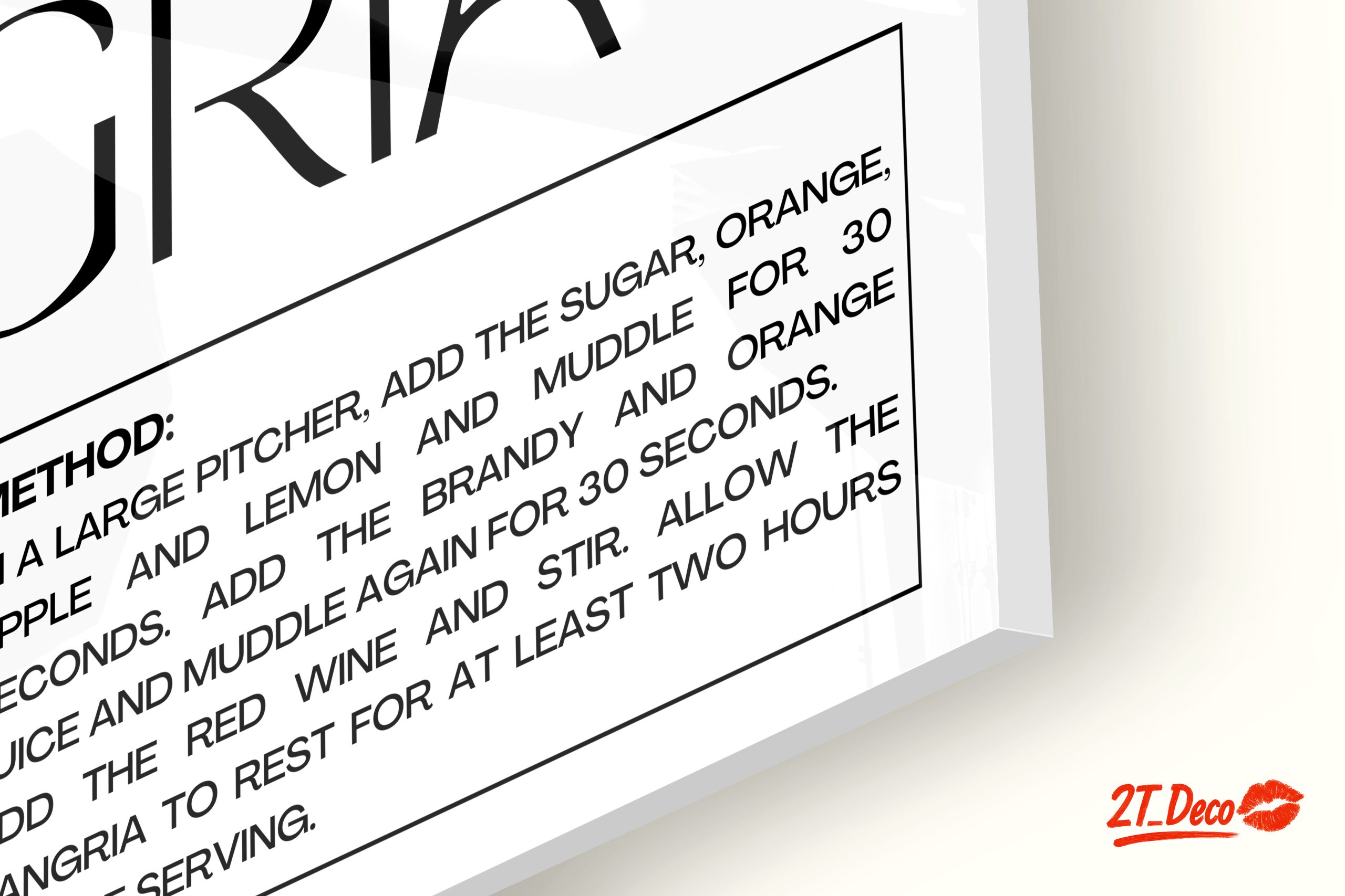 Sangria Artwork Featuring Refreshing Beverage - Image 9