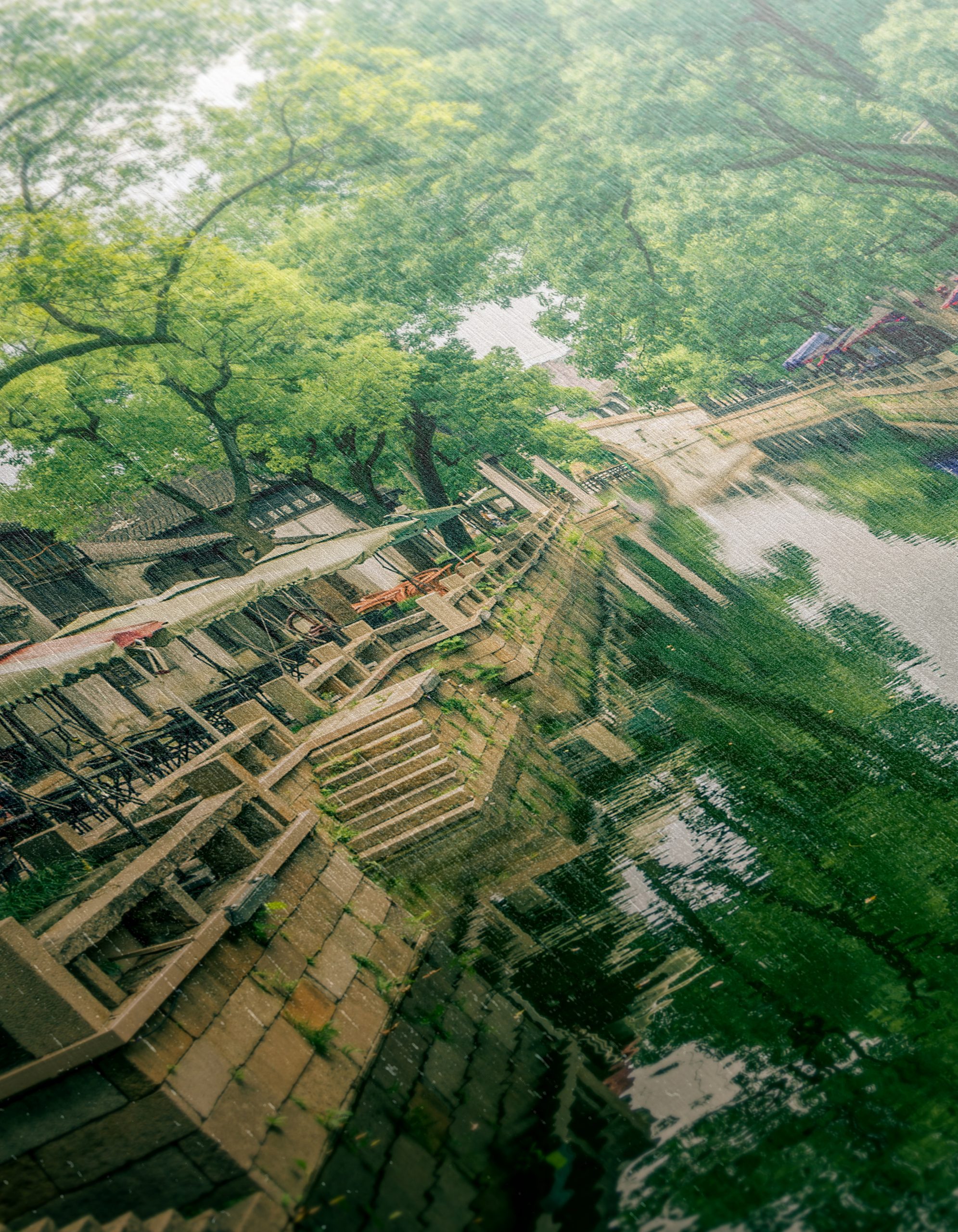 Charming Cityscape with Greenery - Image 12