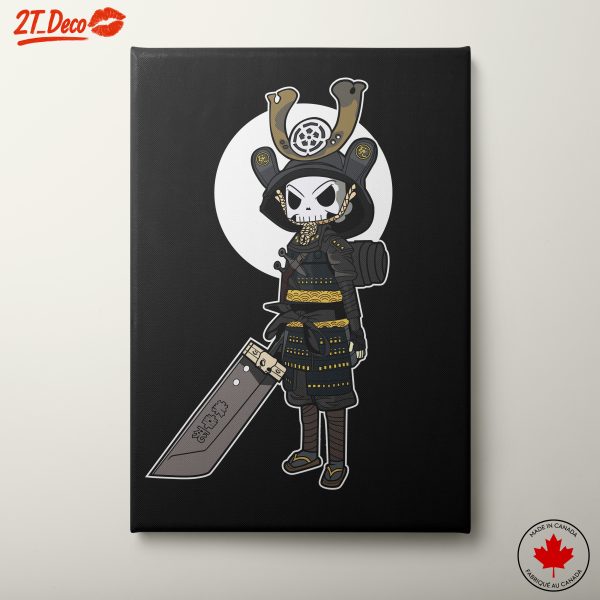 Anime Samurai Character with Sword