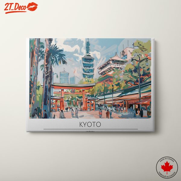 Kyoto Cityscape Art