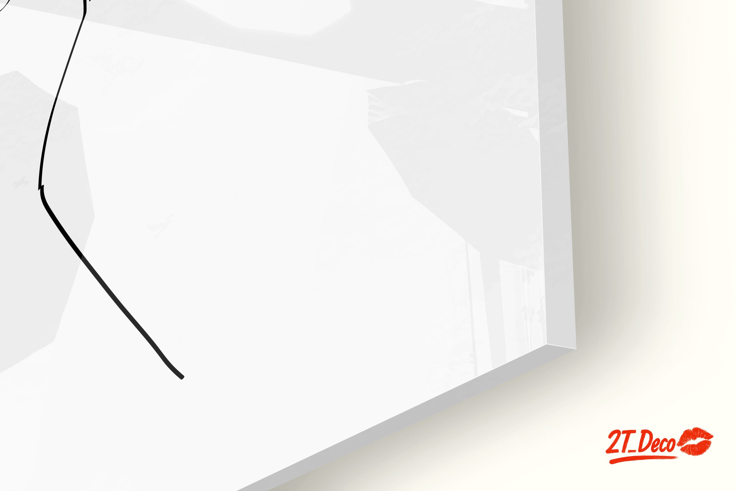 Minimalist Hands Line Drawing Art - Image 9