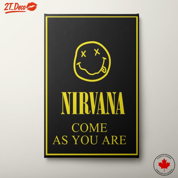 Nirvana Come As You Are Artwork