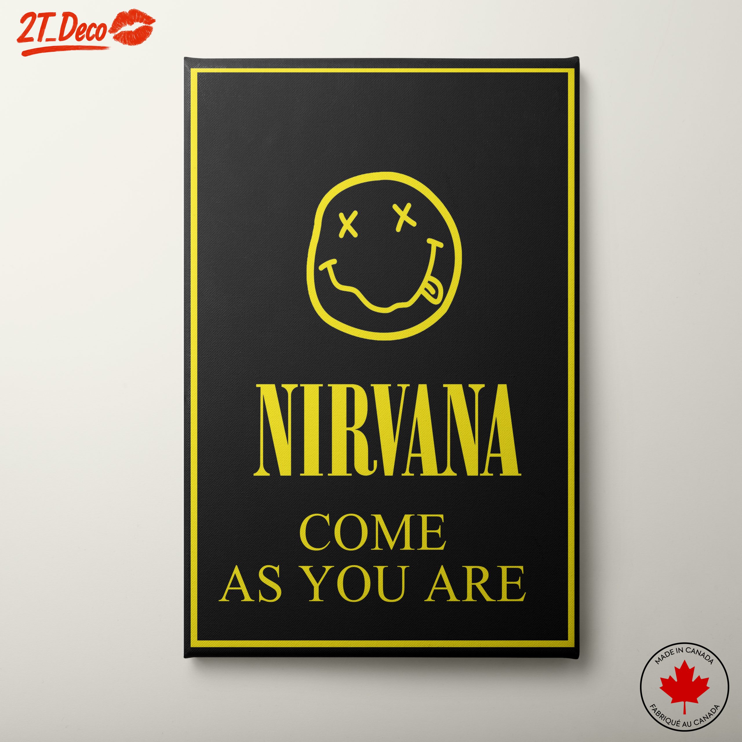 Nirvana Come As You Are Artwork