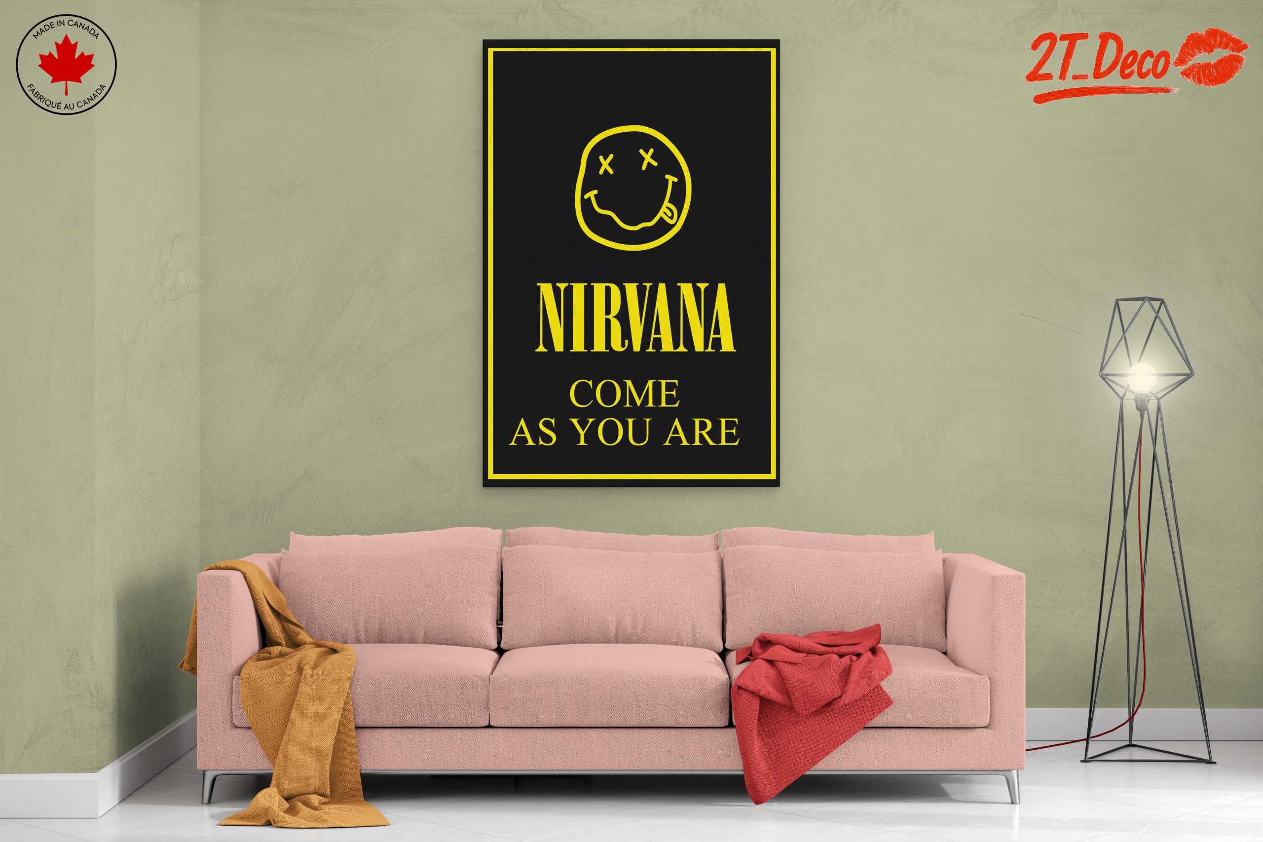 Nirvana Come As You Are Artwork - Image 2