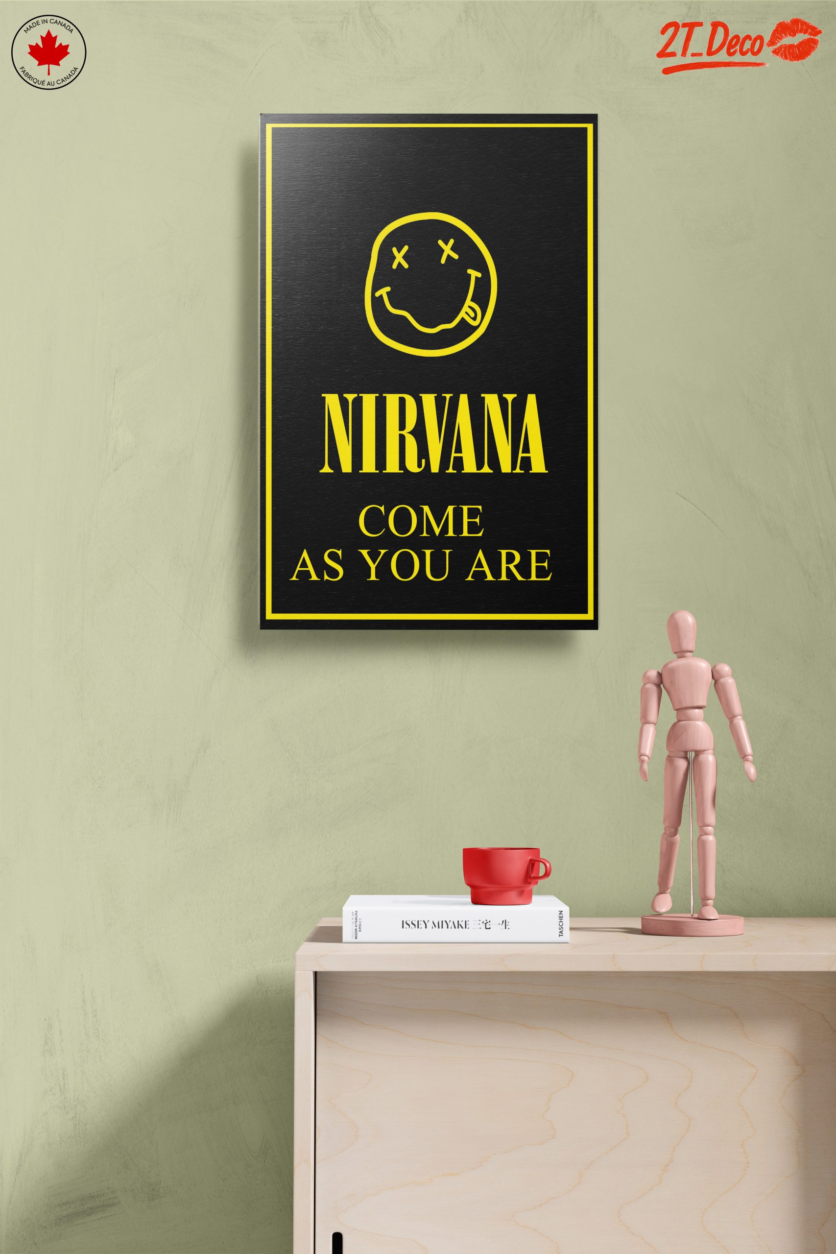Nirvana Come As You Are Artwork - Image 14