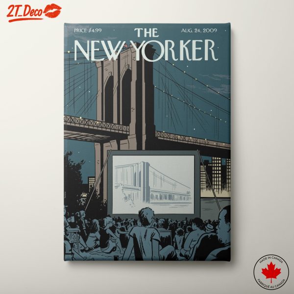 The New Yorker Brooklyn Bridge Art