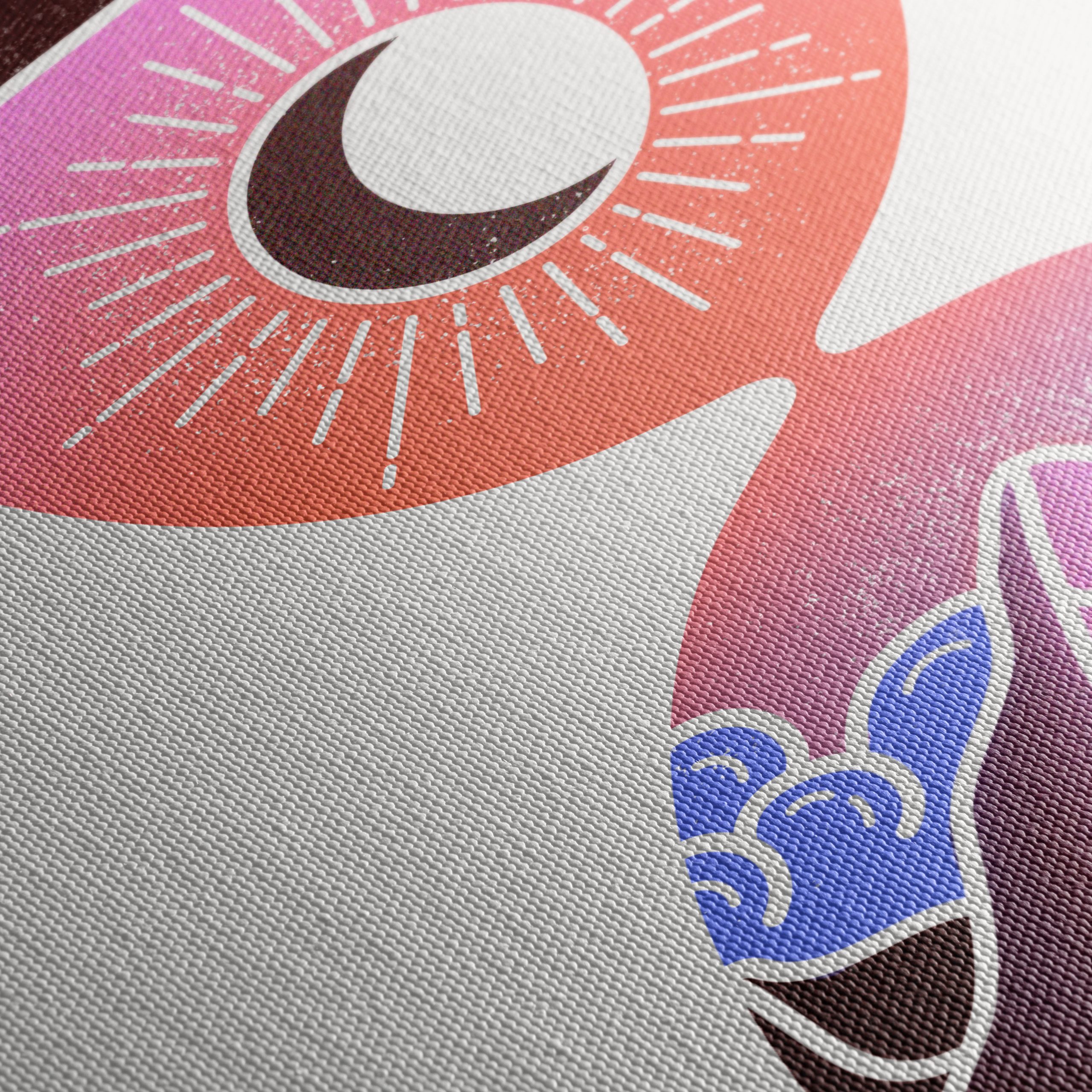 Beautiful Celestial Time Illustration for Wall Decor - Image 5