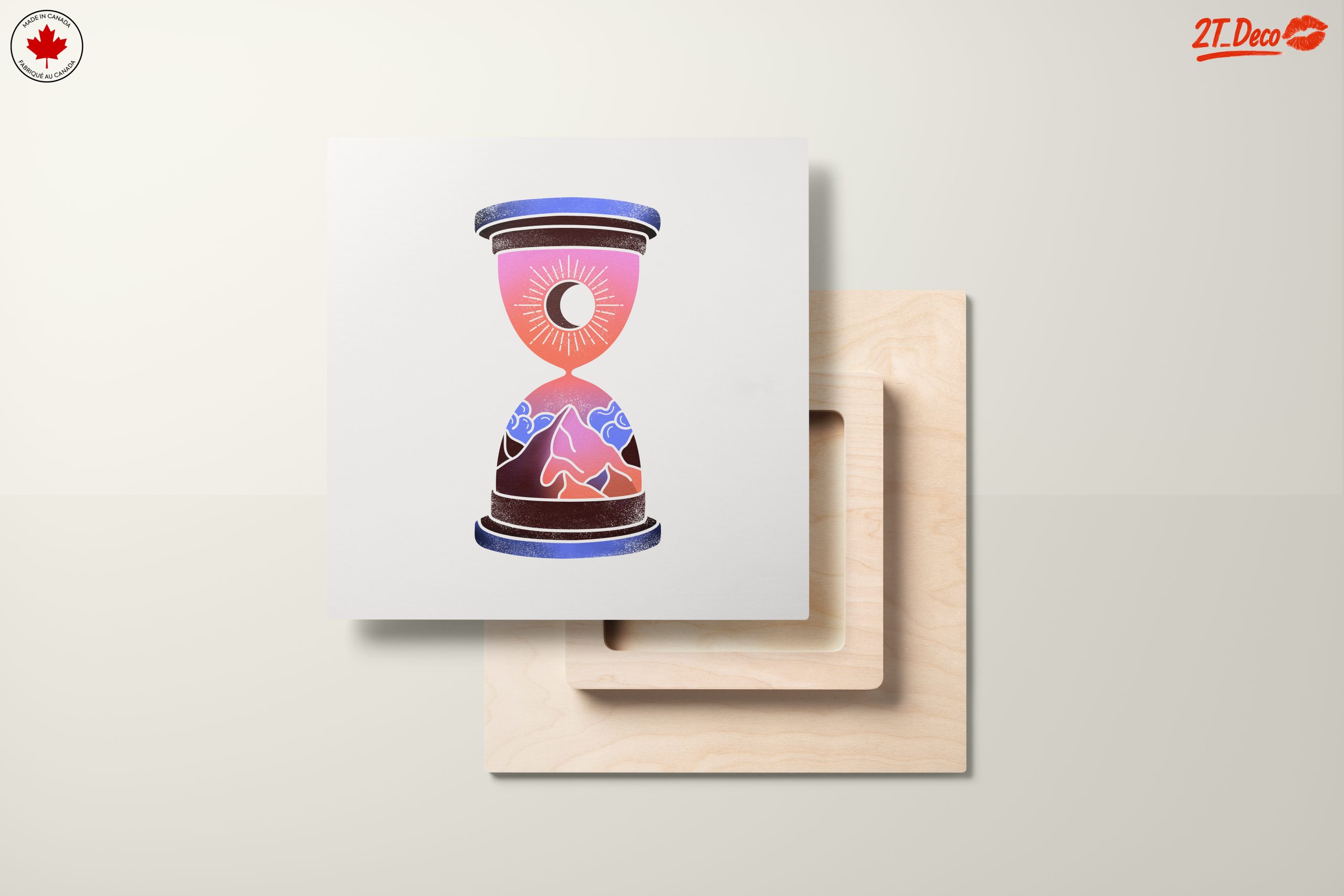 Beautiful Celestial Time Illustration for Wall Decor - Image 11