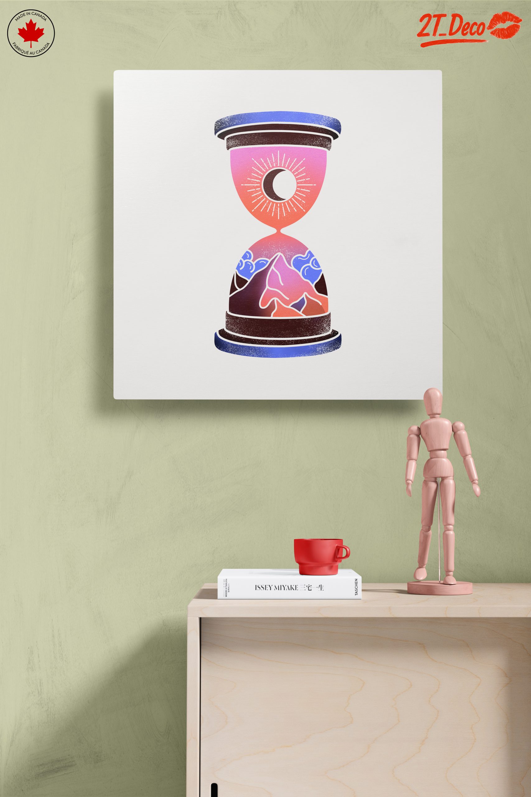 Beautiful Celestial Time Illustration for Wall Decor - Image 14