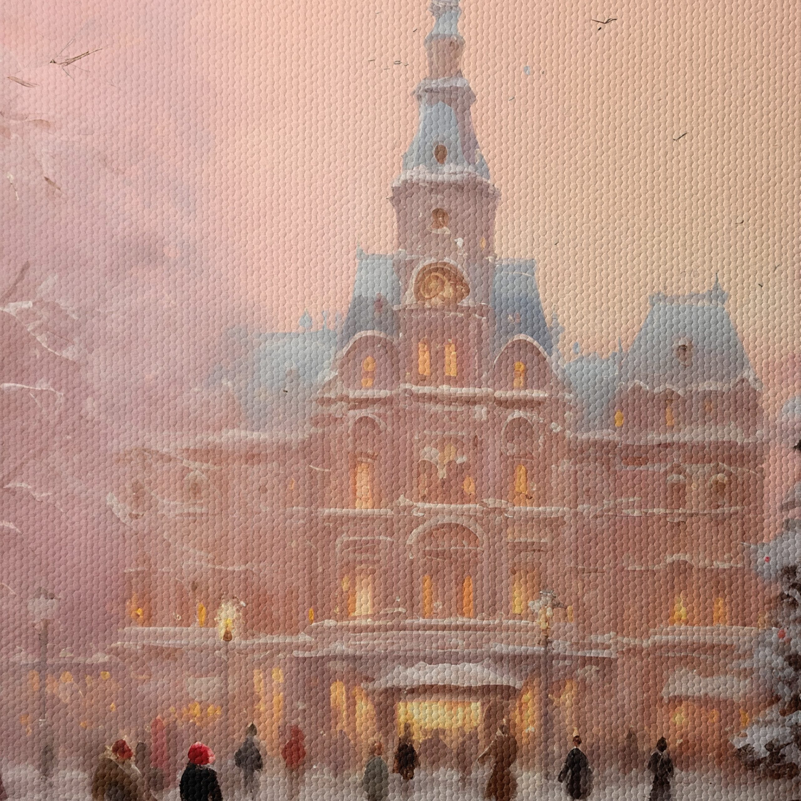 Charming Winter Cityscape with Snow 2 - Image 4