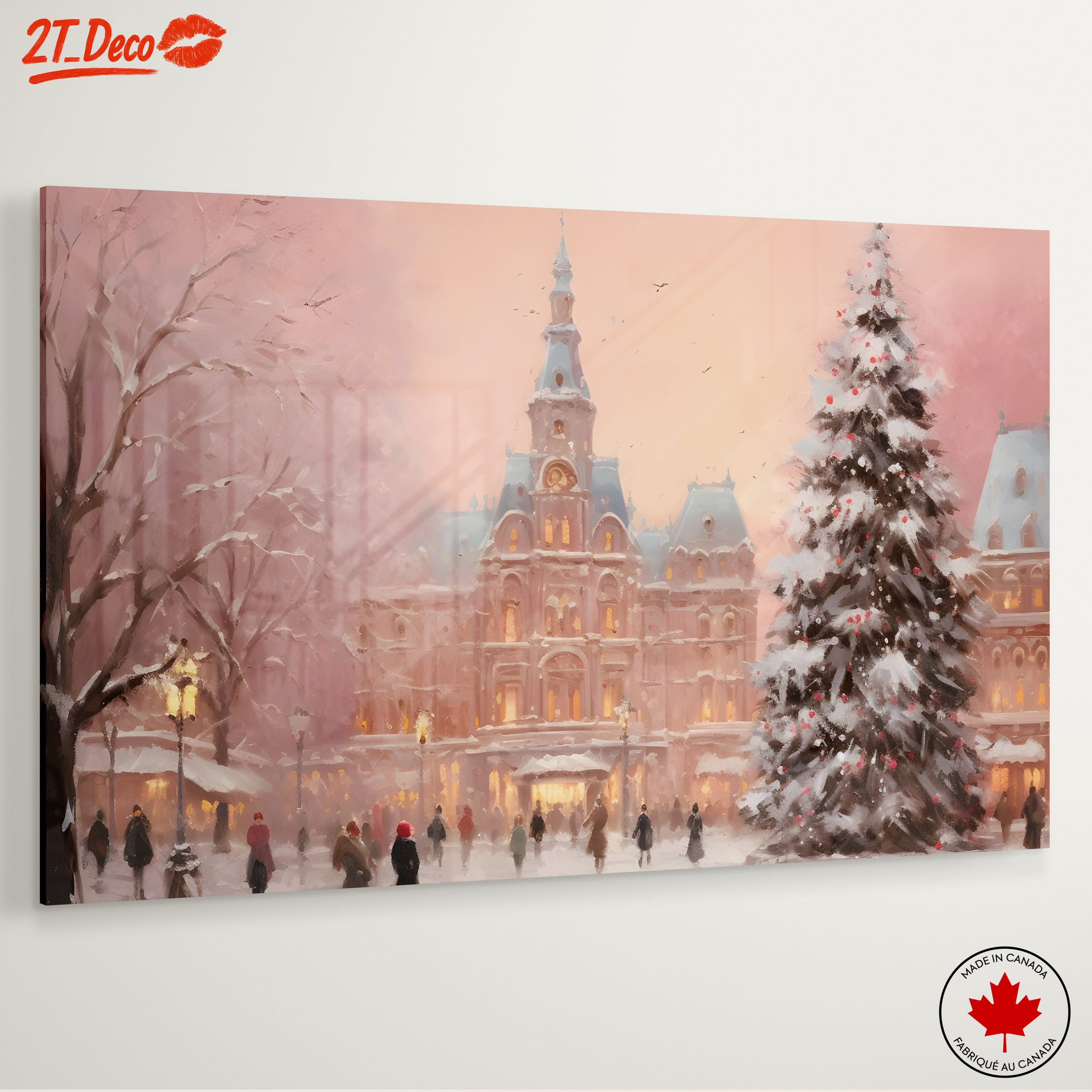 Charming Winter Cityscape with Snow 2 - Image 6