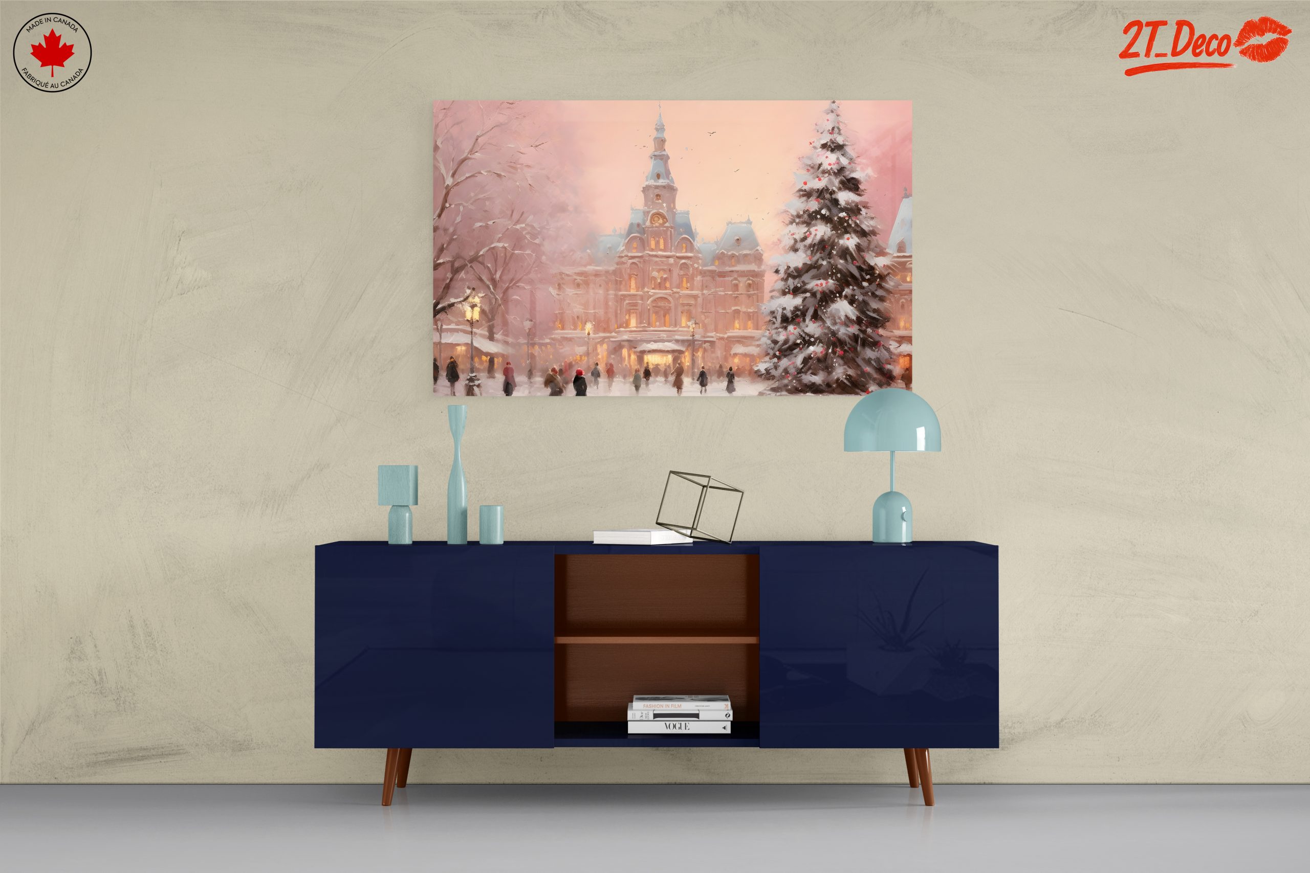 Charming Winter Cityscape with Snow 2 - Image 8