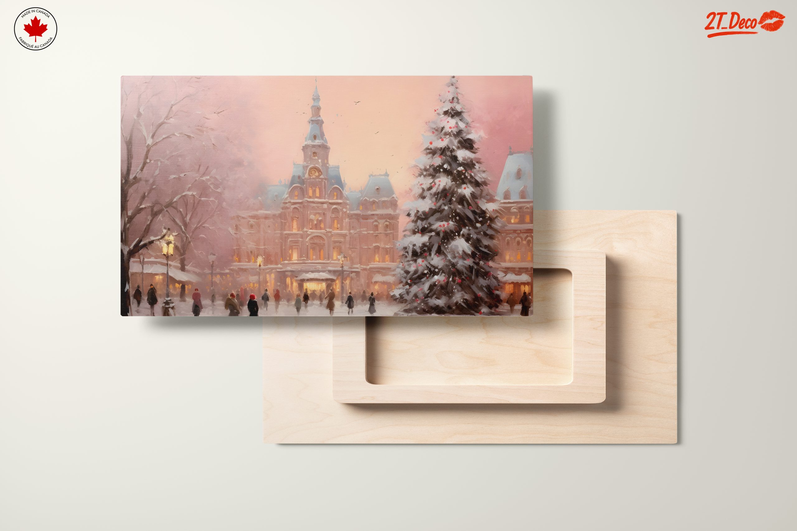 Charming Winter Cityscape with Snow 2 - Image 11
