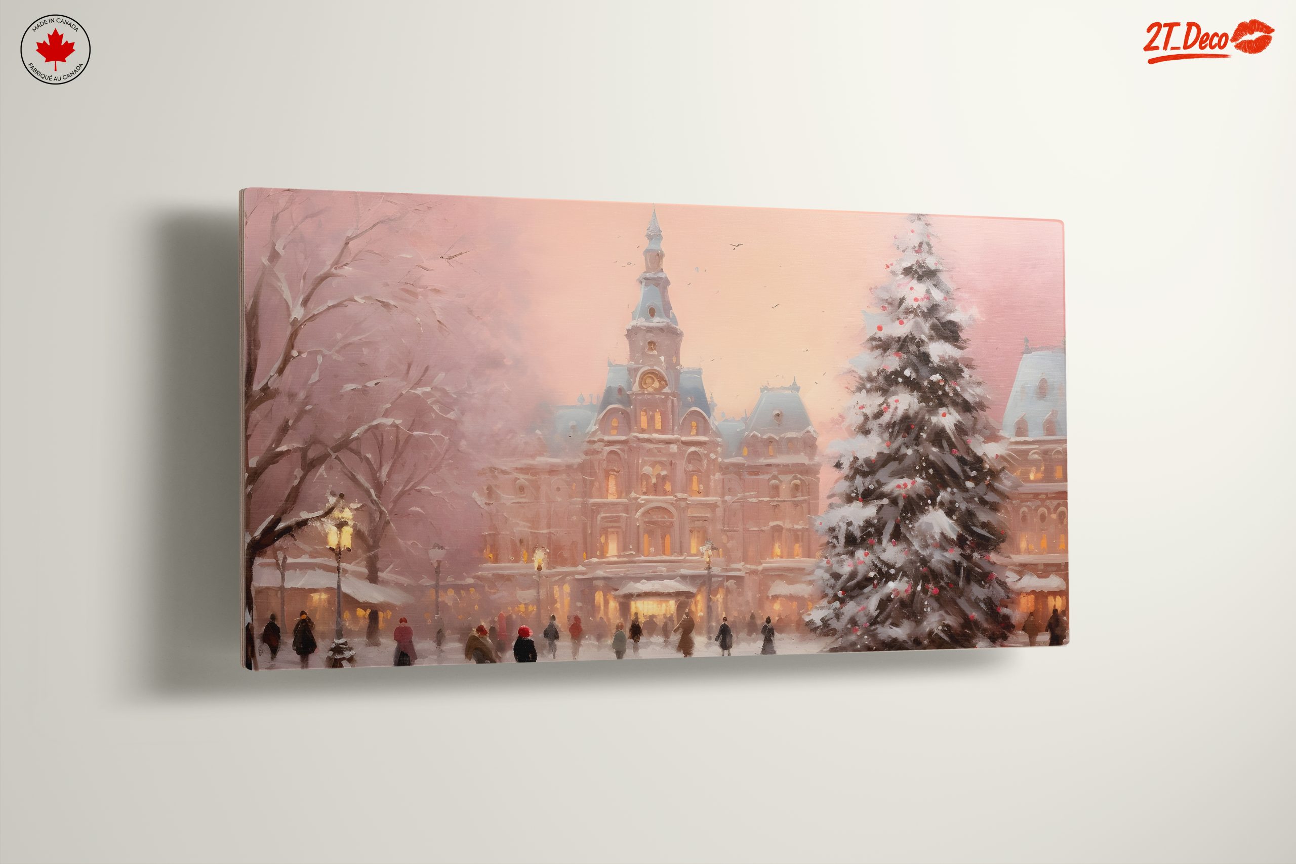 Charming Winter Cityscape with Snow 2 - Image 13