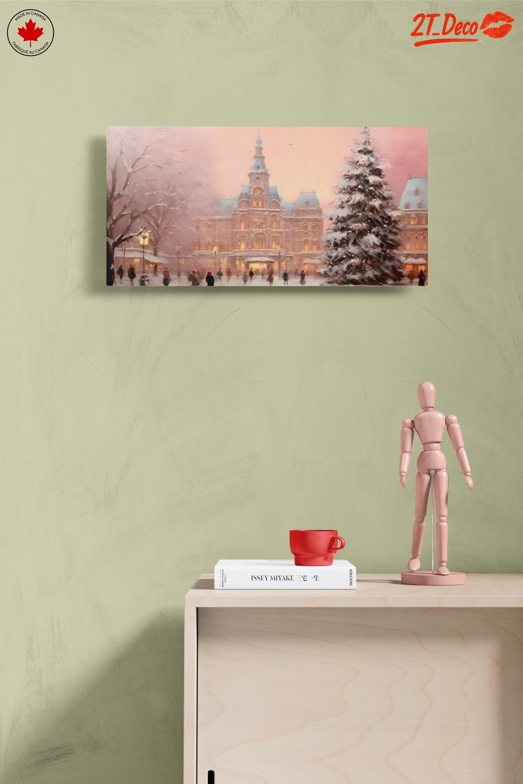 Charming Winter Cityscape with Snow 2 - Image 14