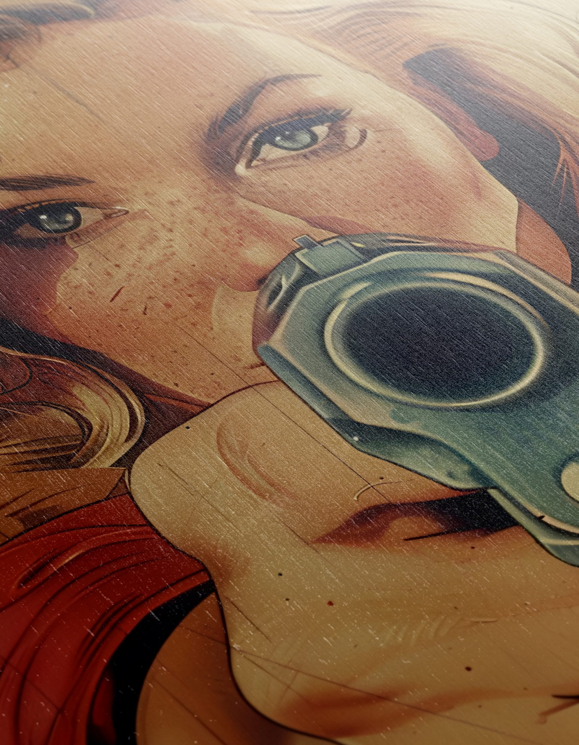 Harley Quinn Pop Art with Gun - Image 12