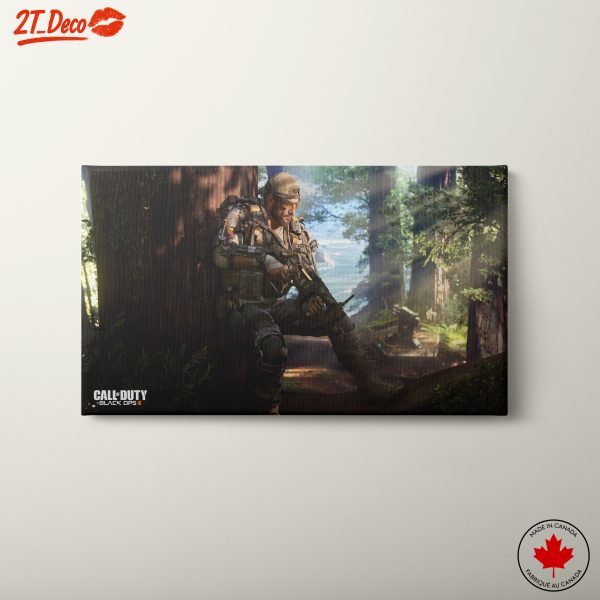 Call of Duty Character in Forest Setting