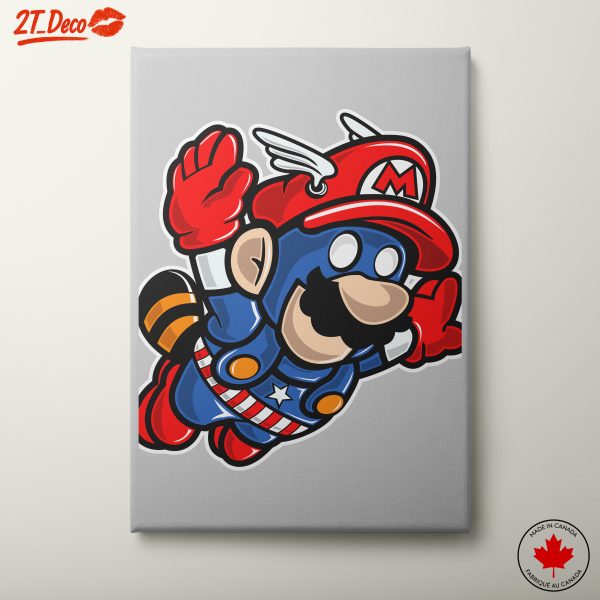Playful Superhero Character Art