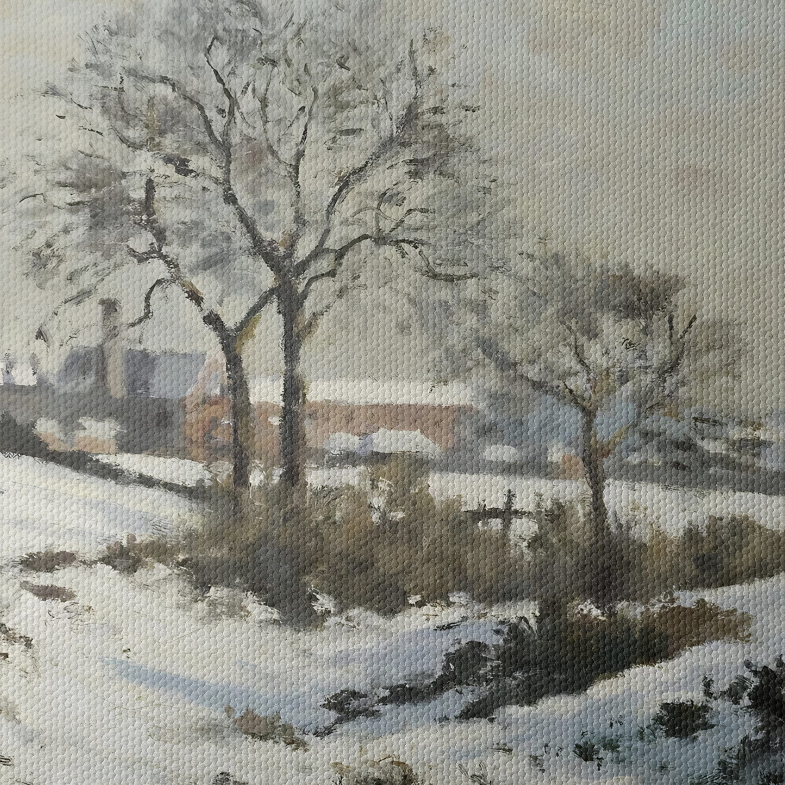 Serene Winter Landscape with Snow - Image 4