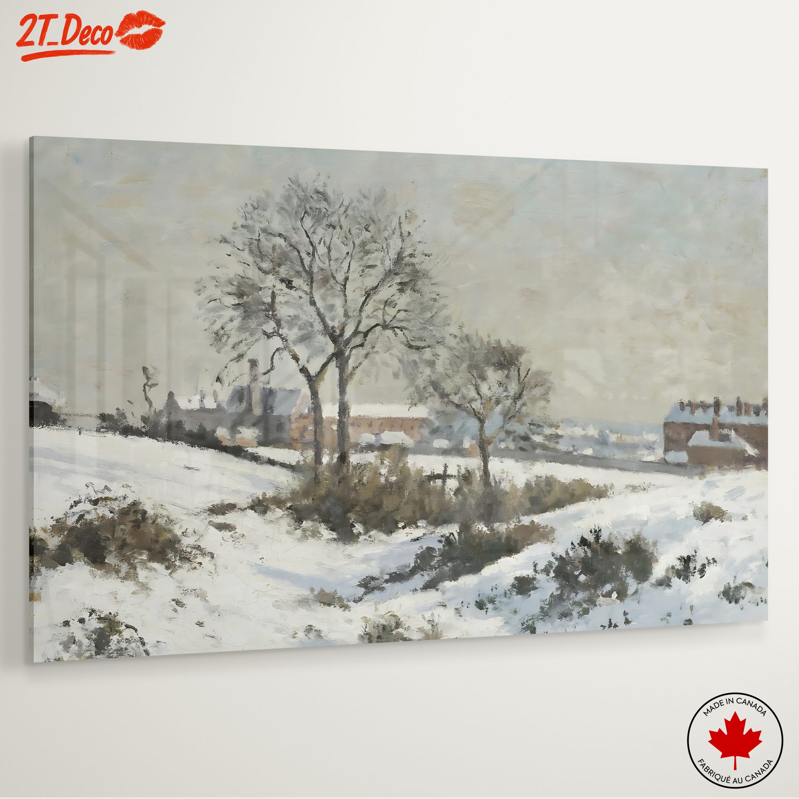 Serene Winter Landscape with Snow - Image 6