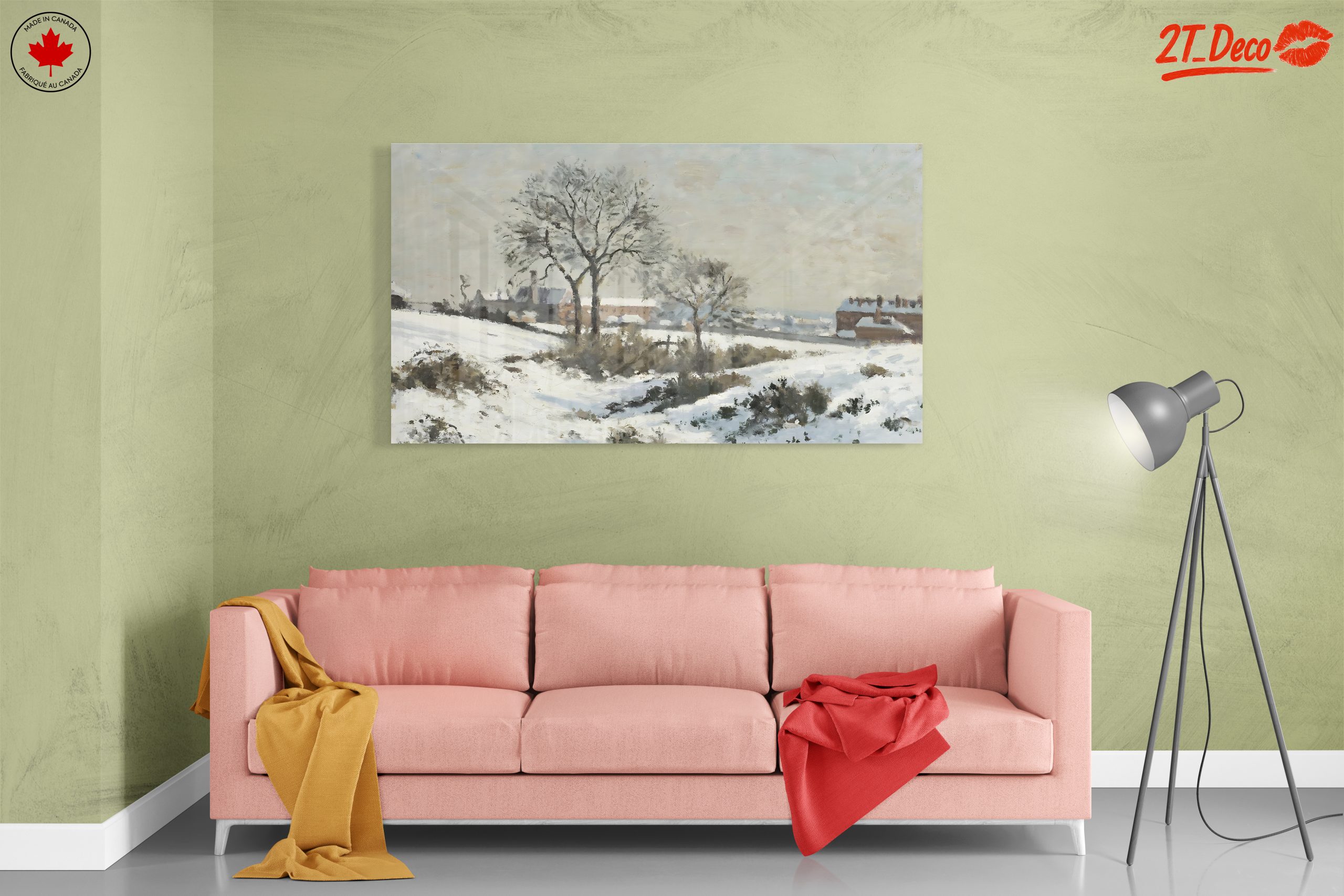 Serene Winter Landscape with Snow - Image 7