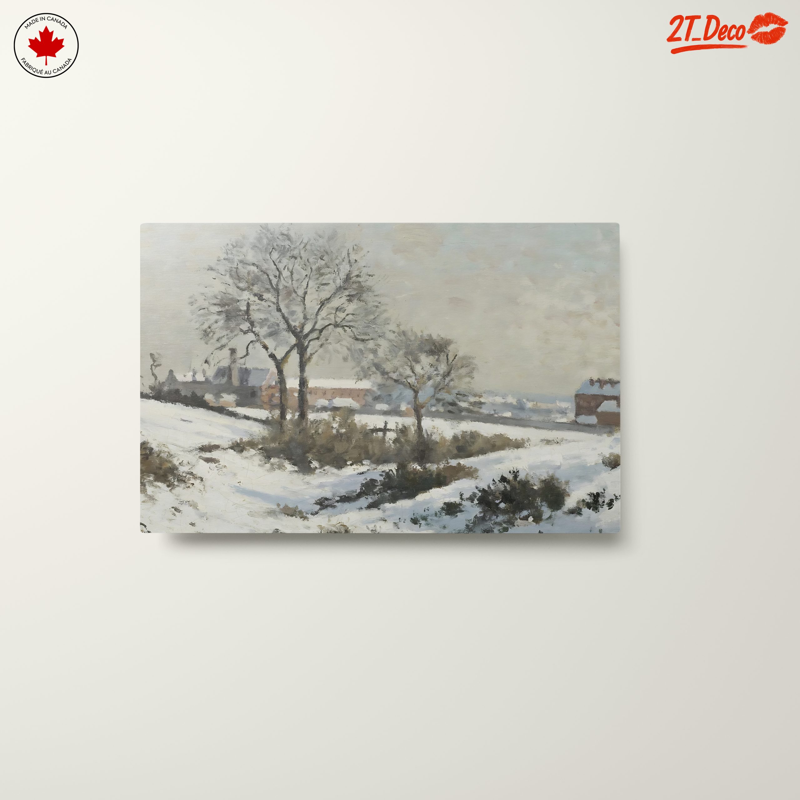 Serene Winter Landscape with Snow - Image 10