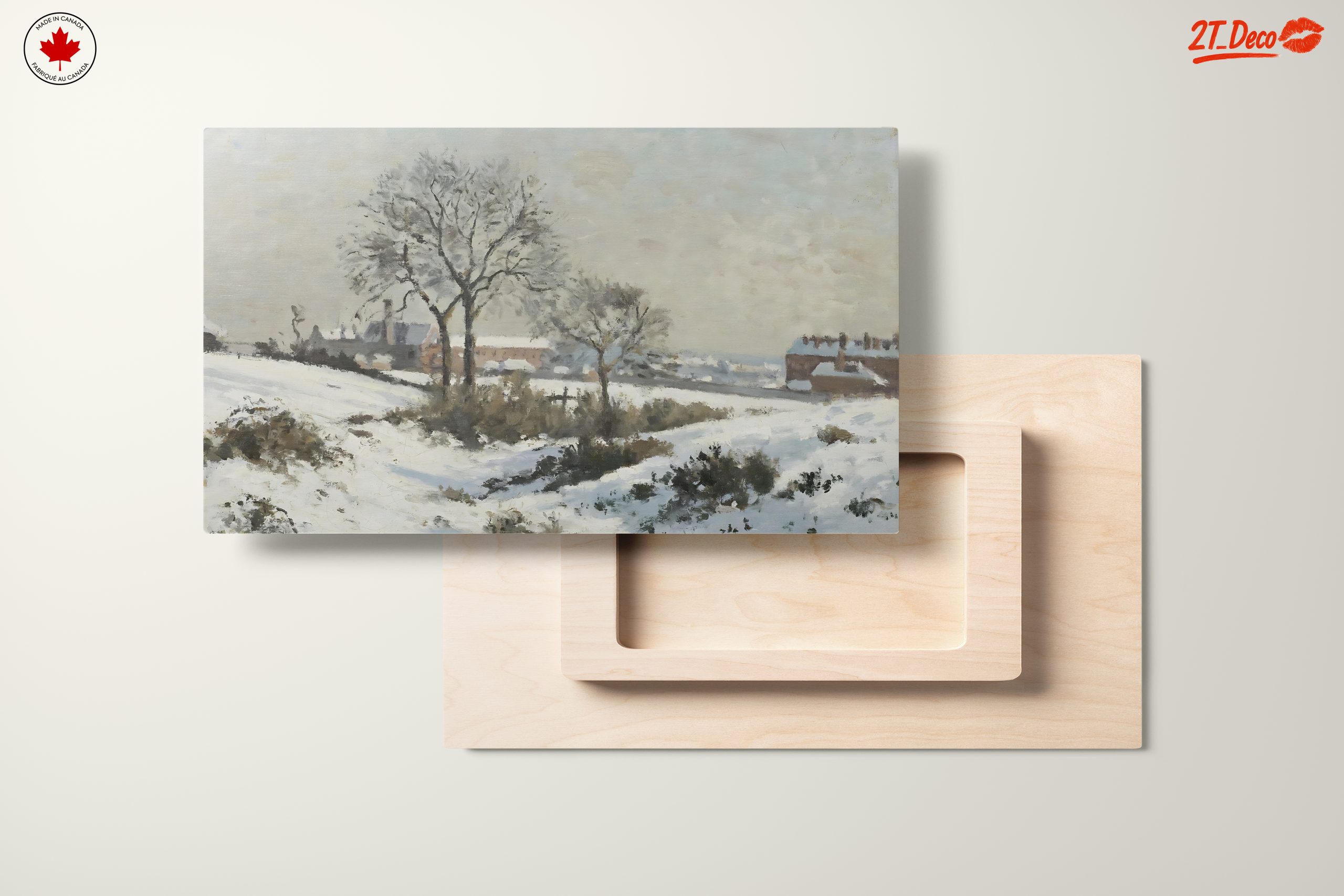 Serene Winter Landscape with Snow - Image 11